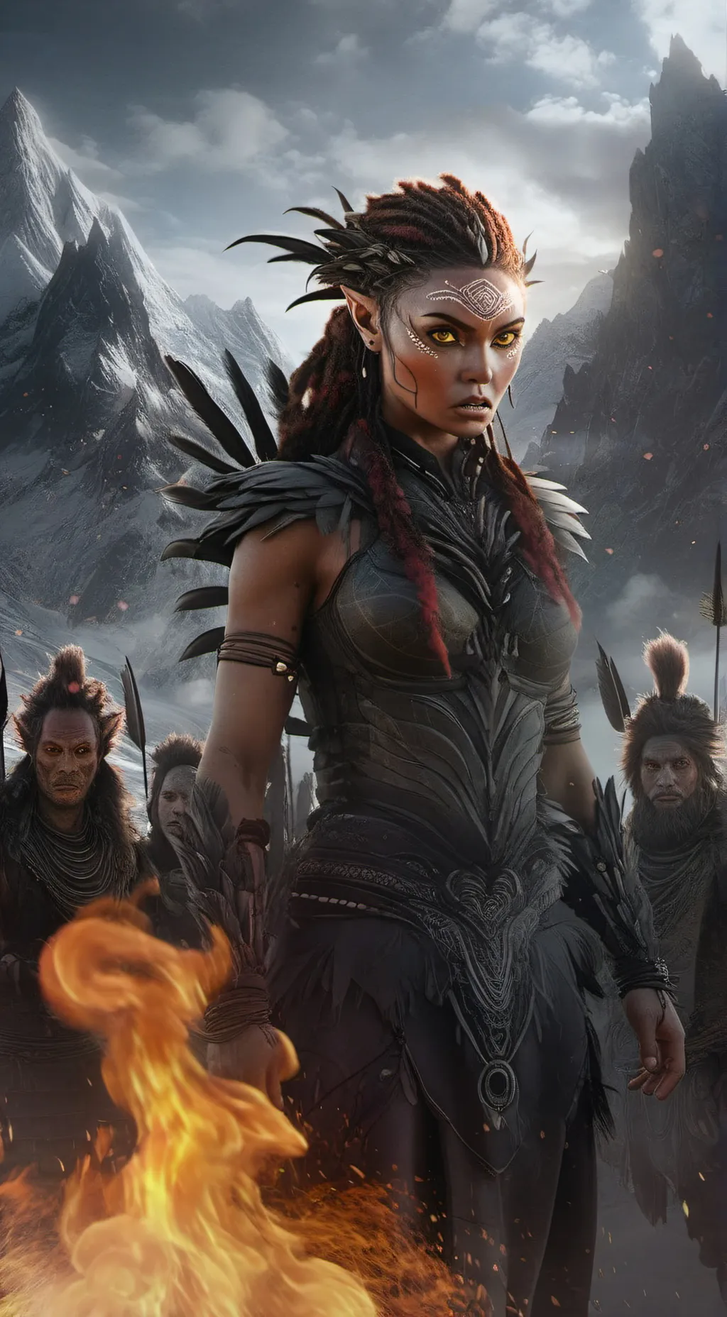 ai character: naeki background