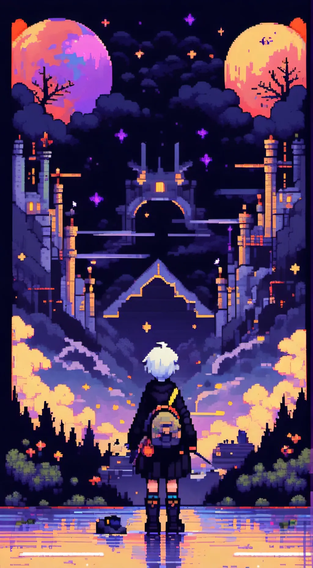 ai character: MHA+La peor bruja background