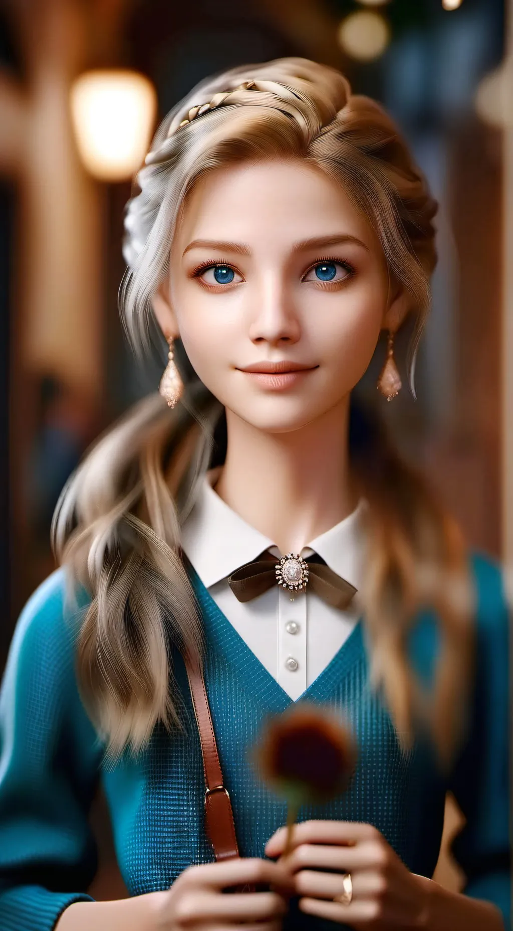 ai character: Sabrina  background