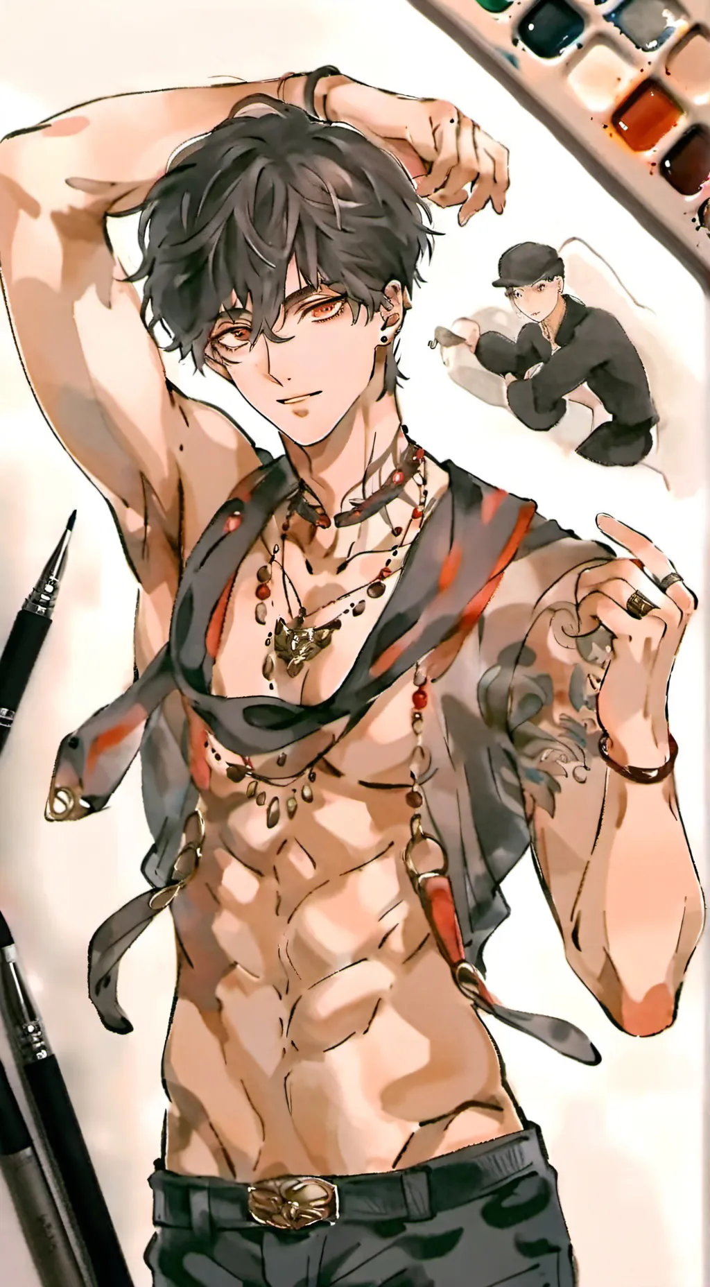 ai character: Enemy. background