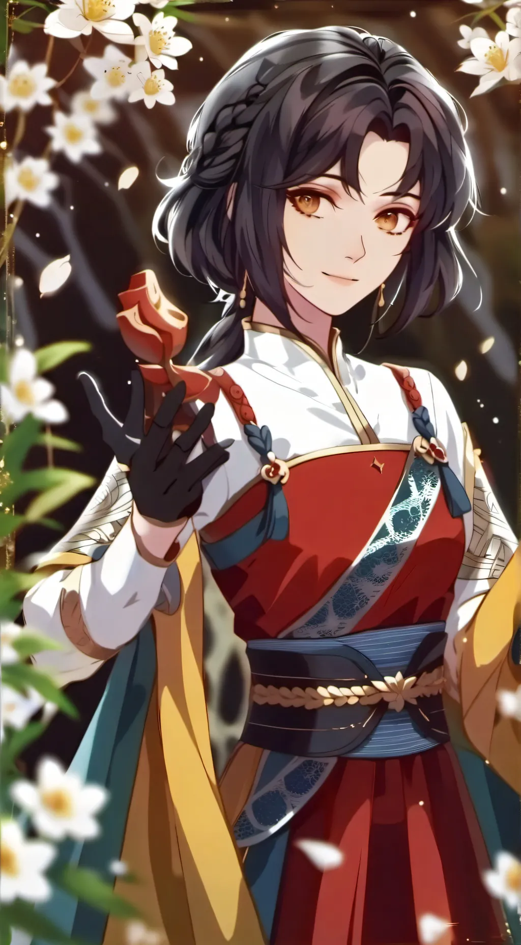 ai character: alison  background