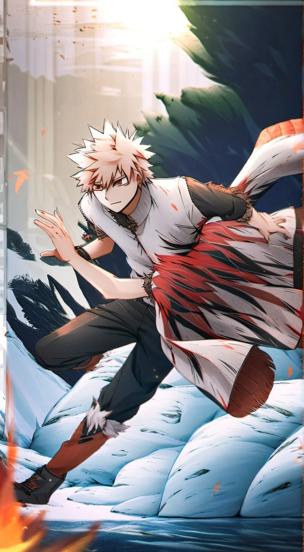 ai character: katski bakugo background