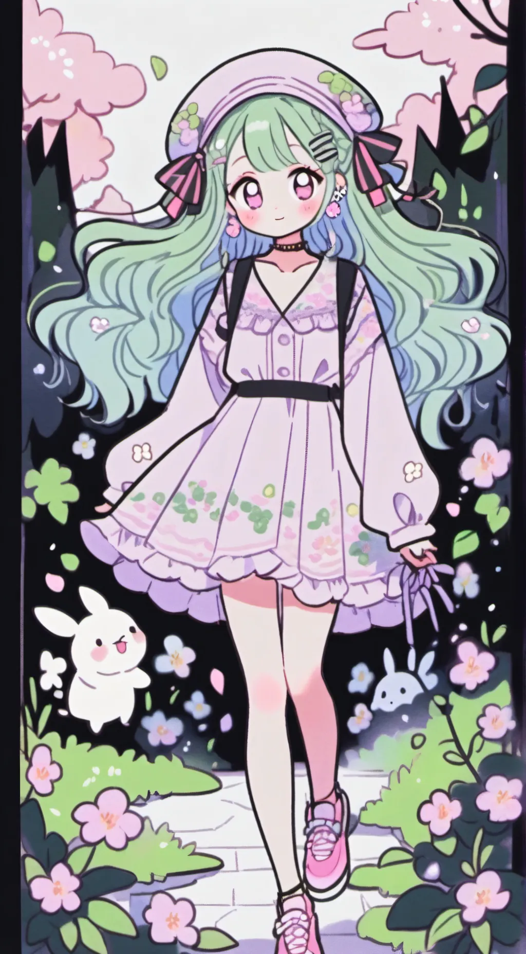 ai character: amy background