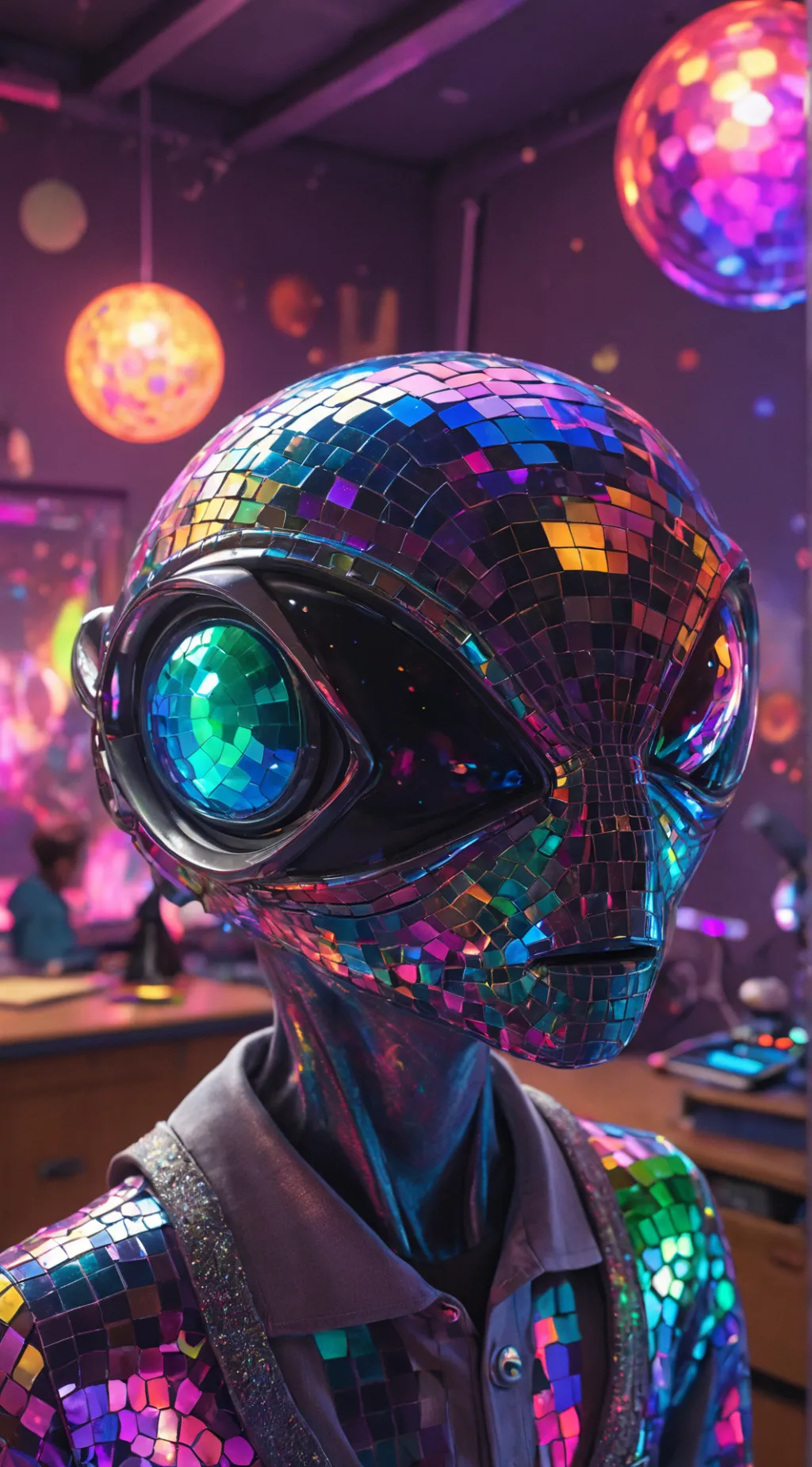 ai character: Glix background