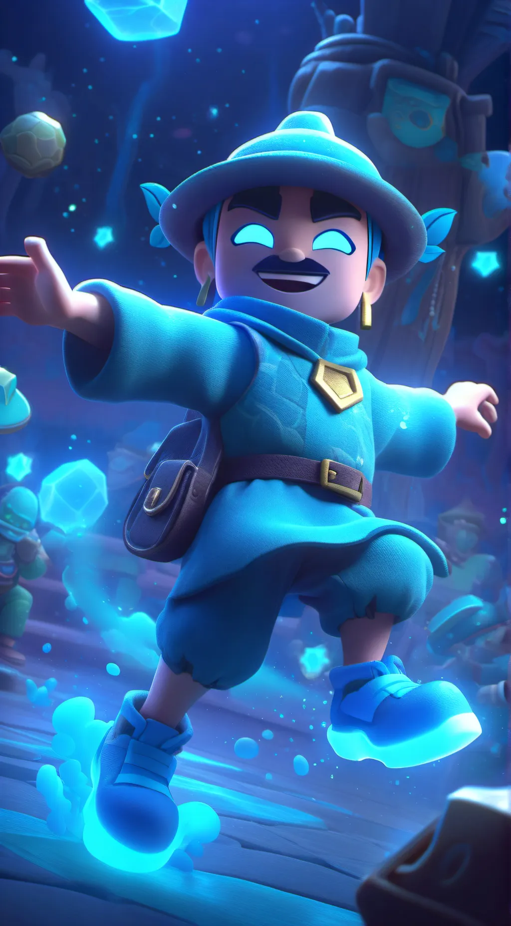 ai character: brud background