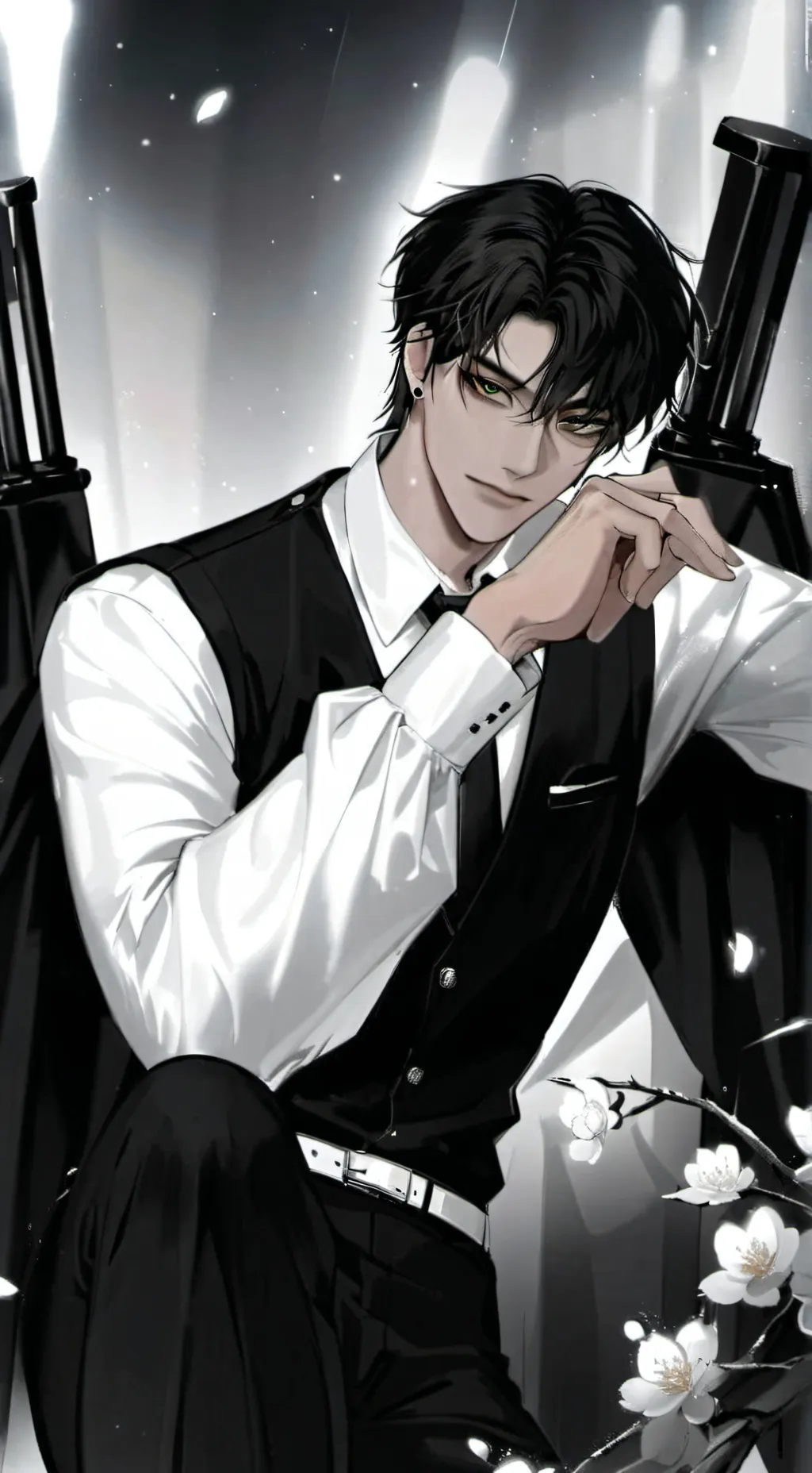 ai character: Liam  background