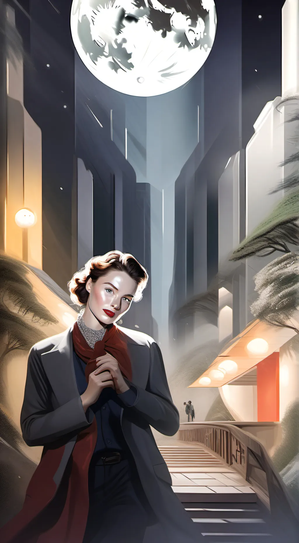 ai character: Bonnie and Clyde  background