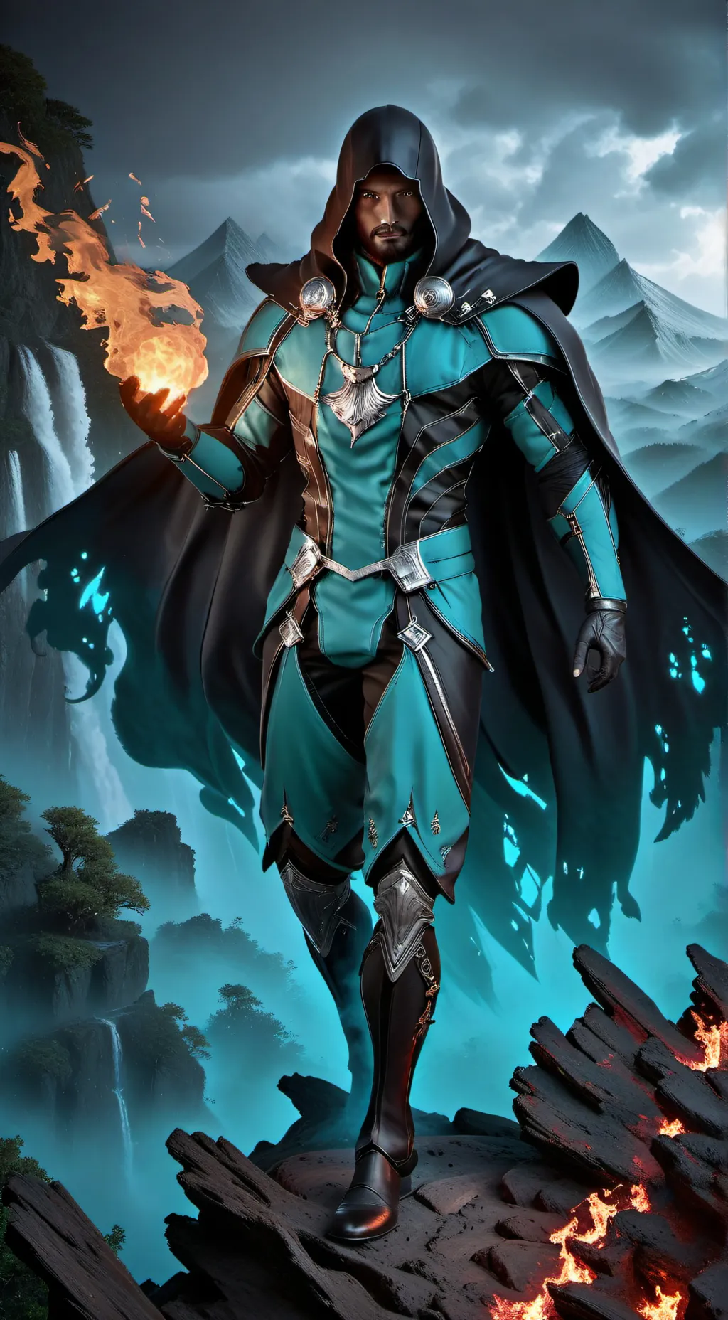 ai character: Mha Execution background