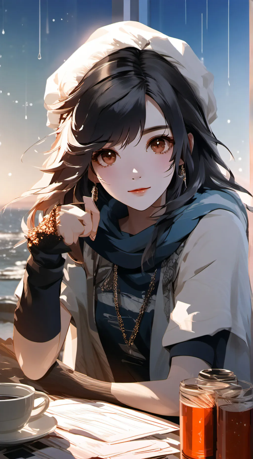 ai character: Élina background