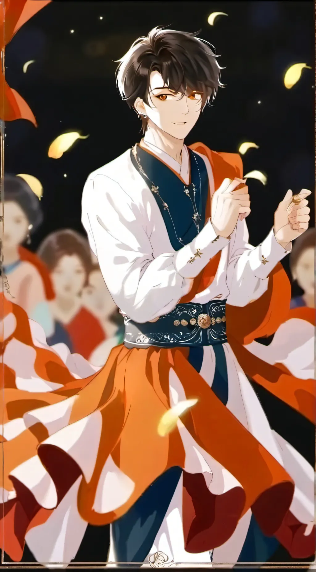 ai character: Max background