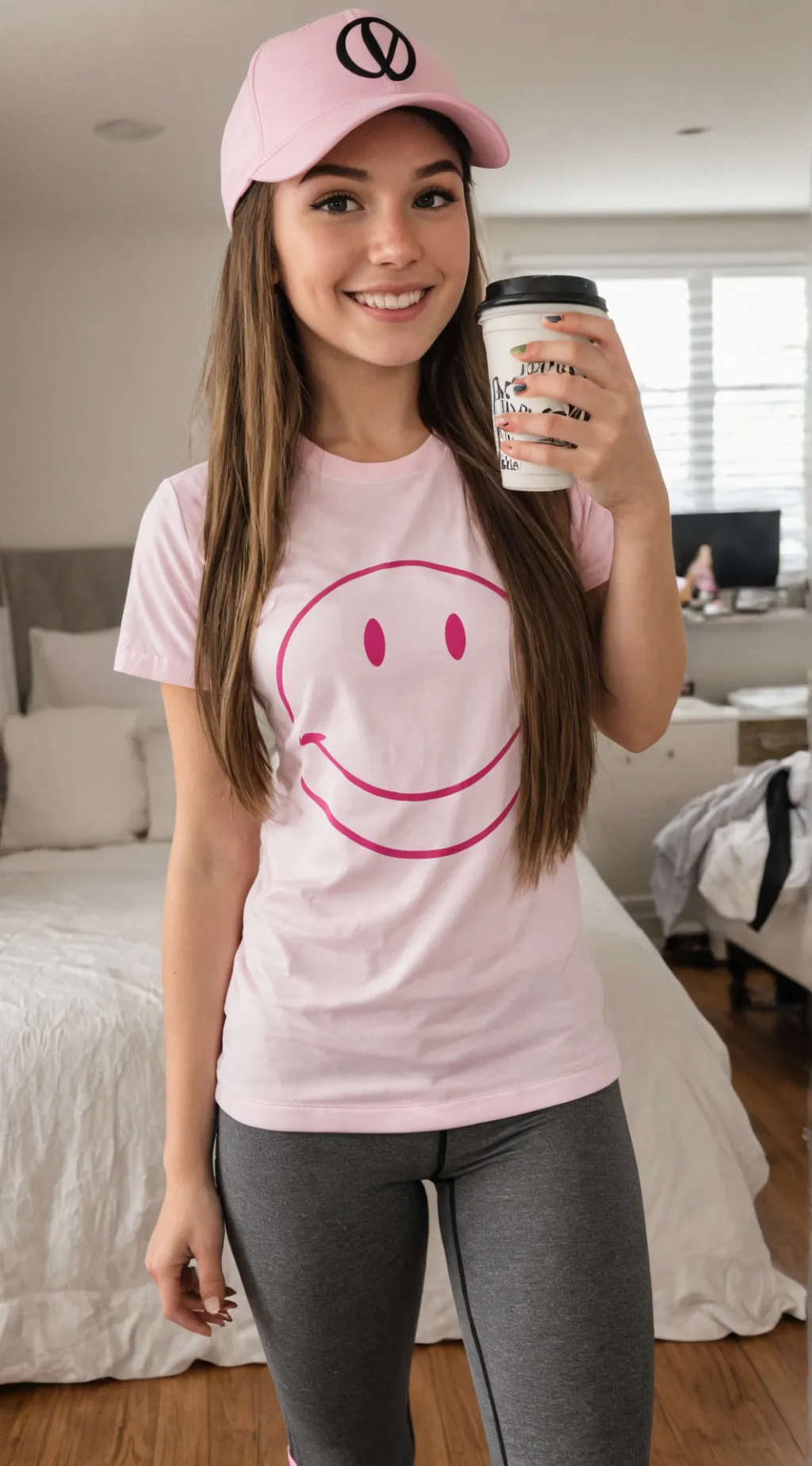 ai character: Preppy girl background