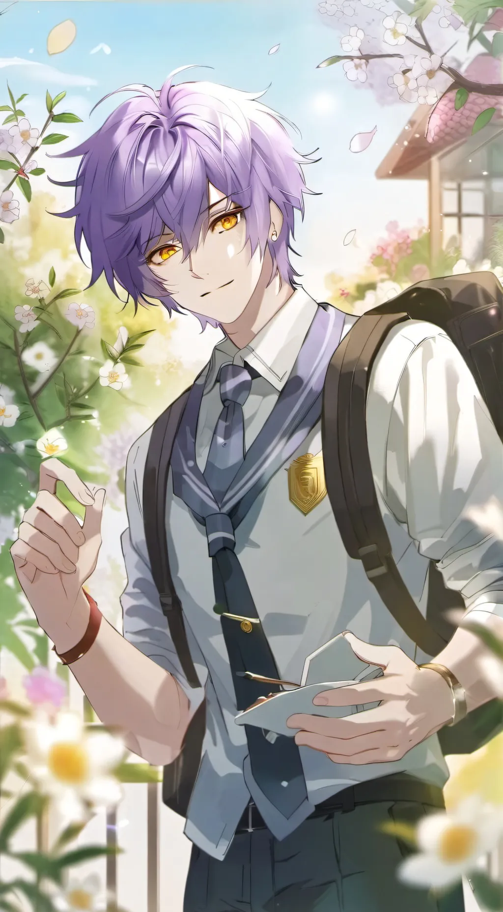 ai character: Keith! background