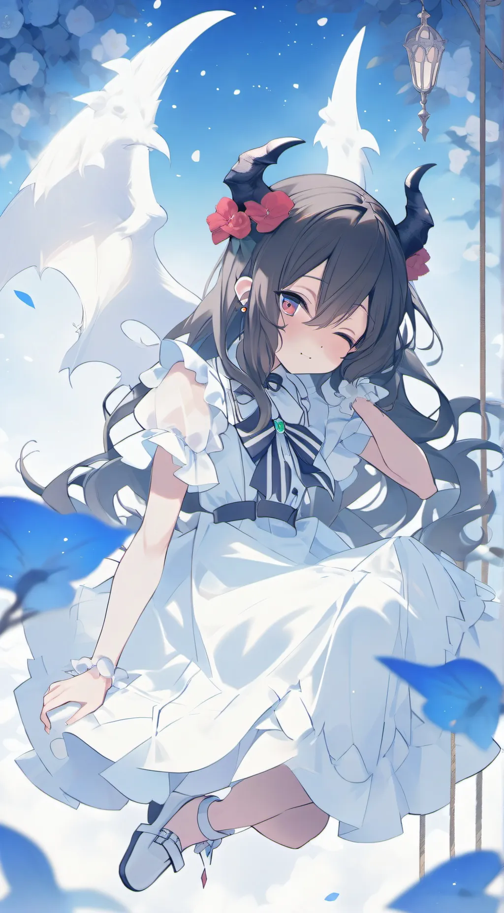 ai character: muichro background