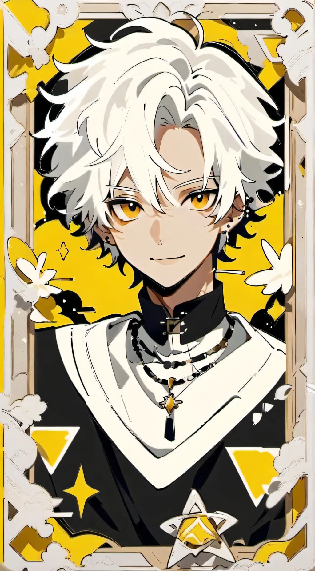 ai character: Arts and raps  background