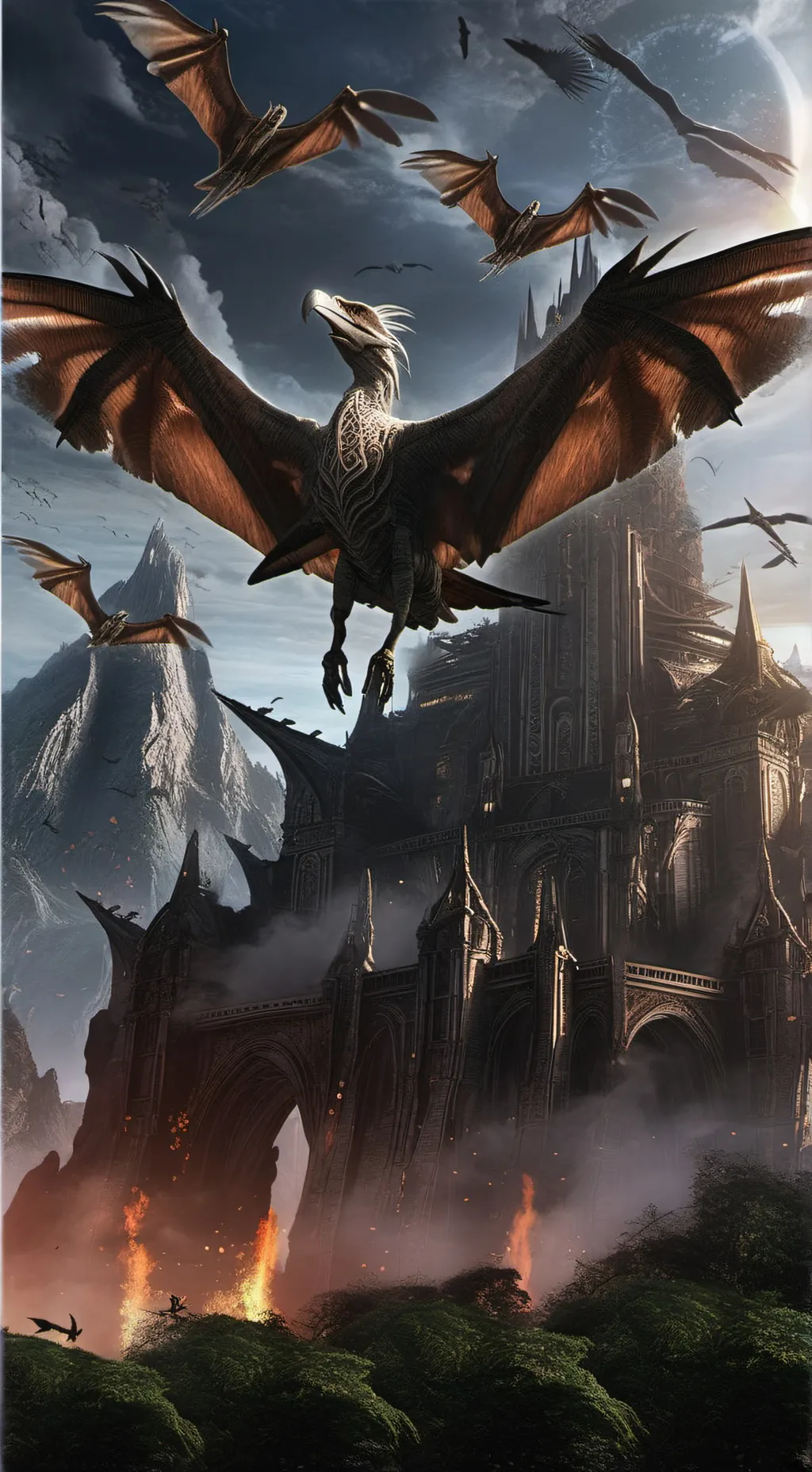 ai character: moran background