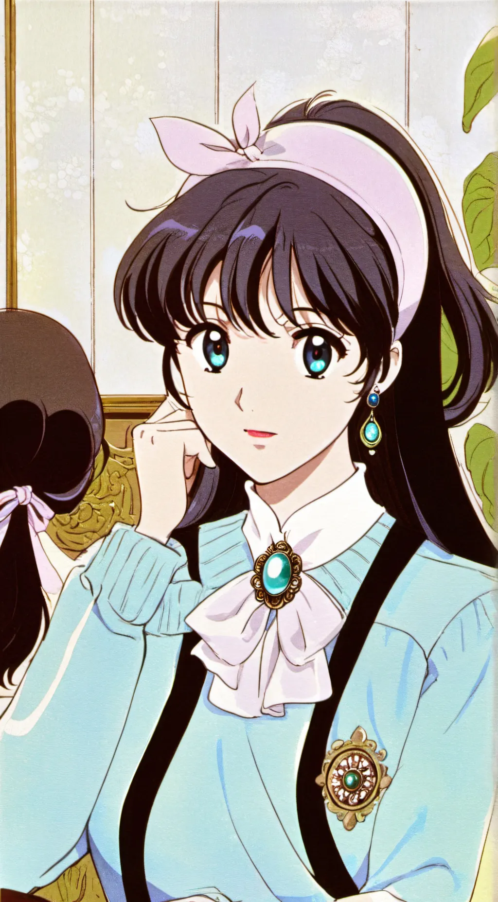 ai character: serena  background