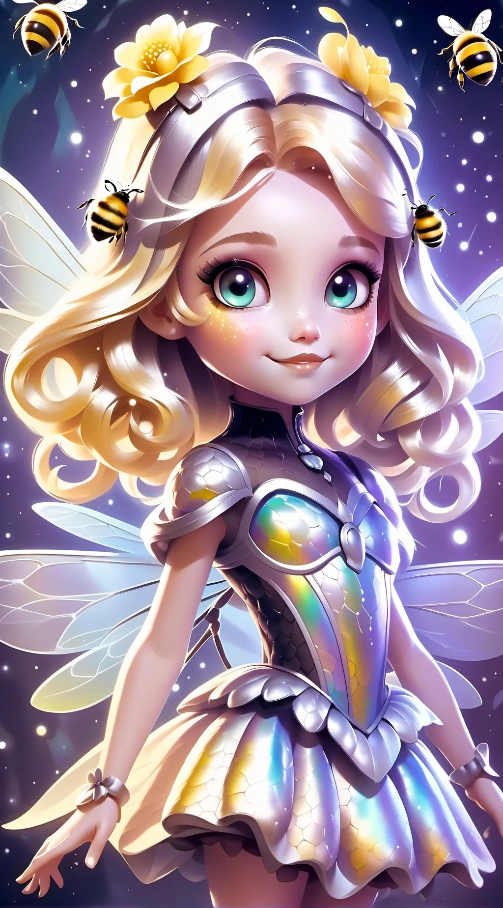 ai character: Sunny background