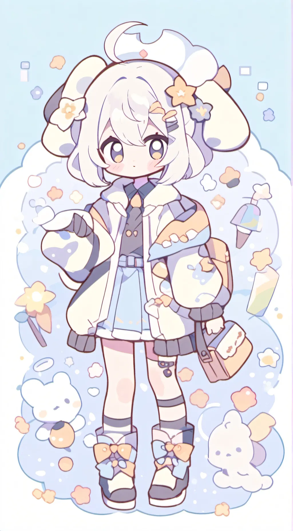 ai character: Bobette r34 background