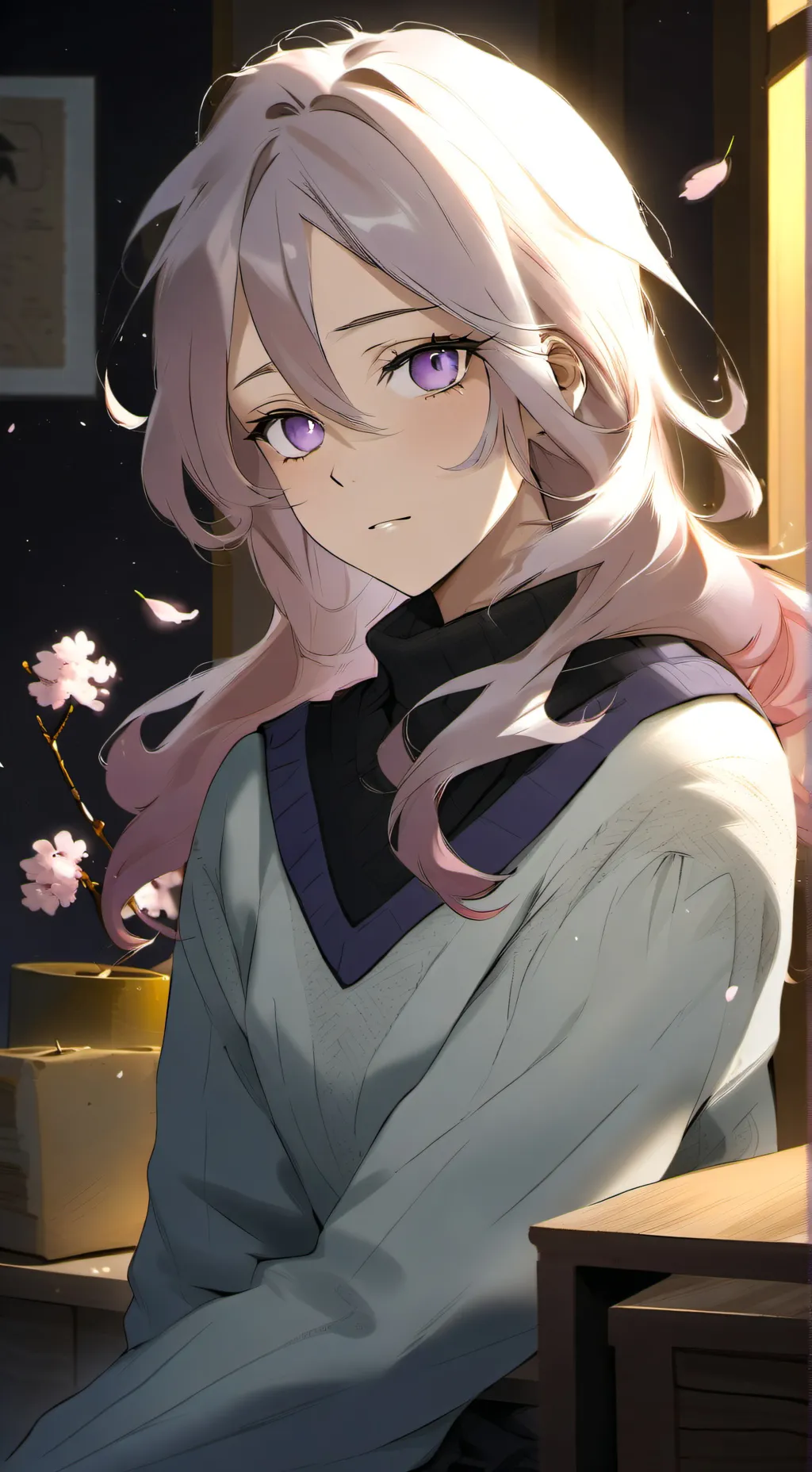 ai character: Hoshimi background