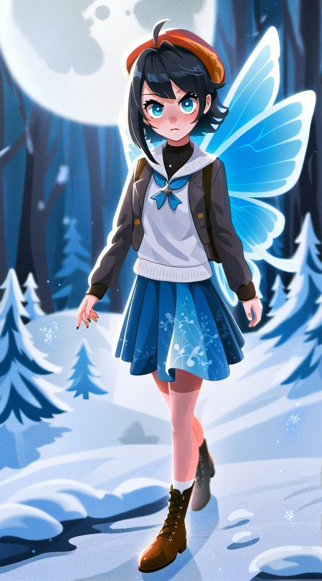 ai character: janet background