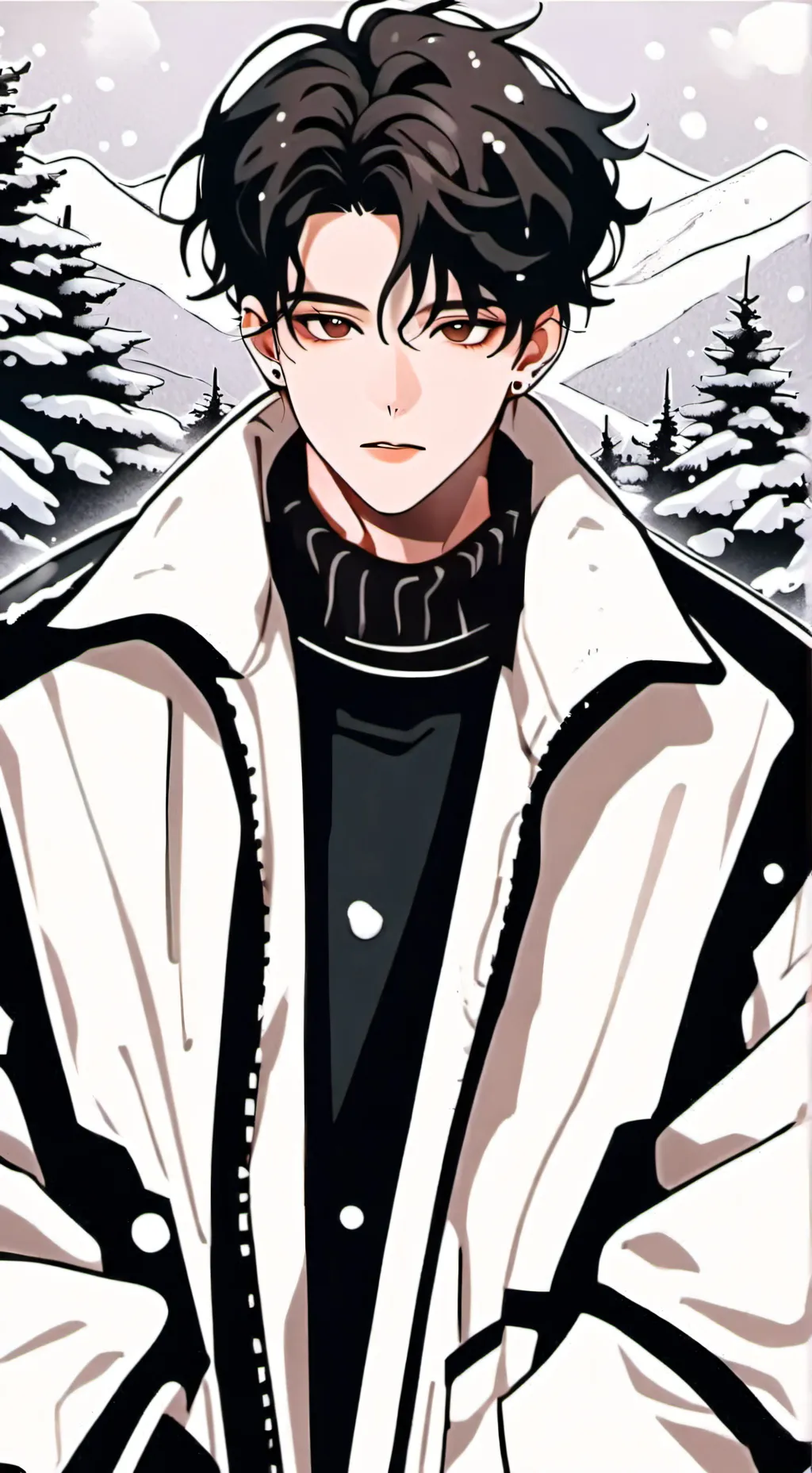 ai character: Carter background