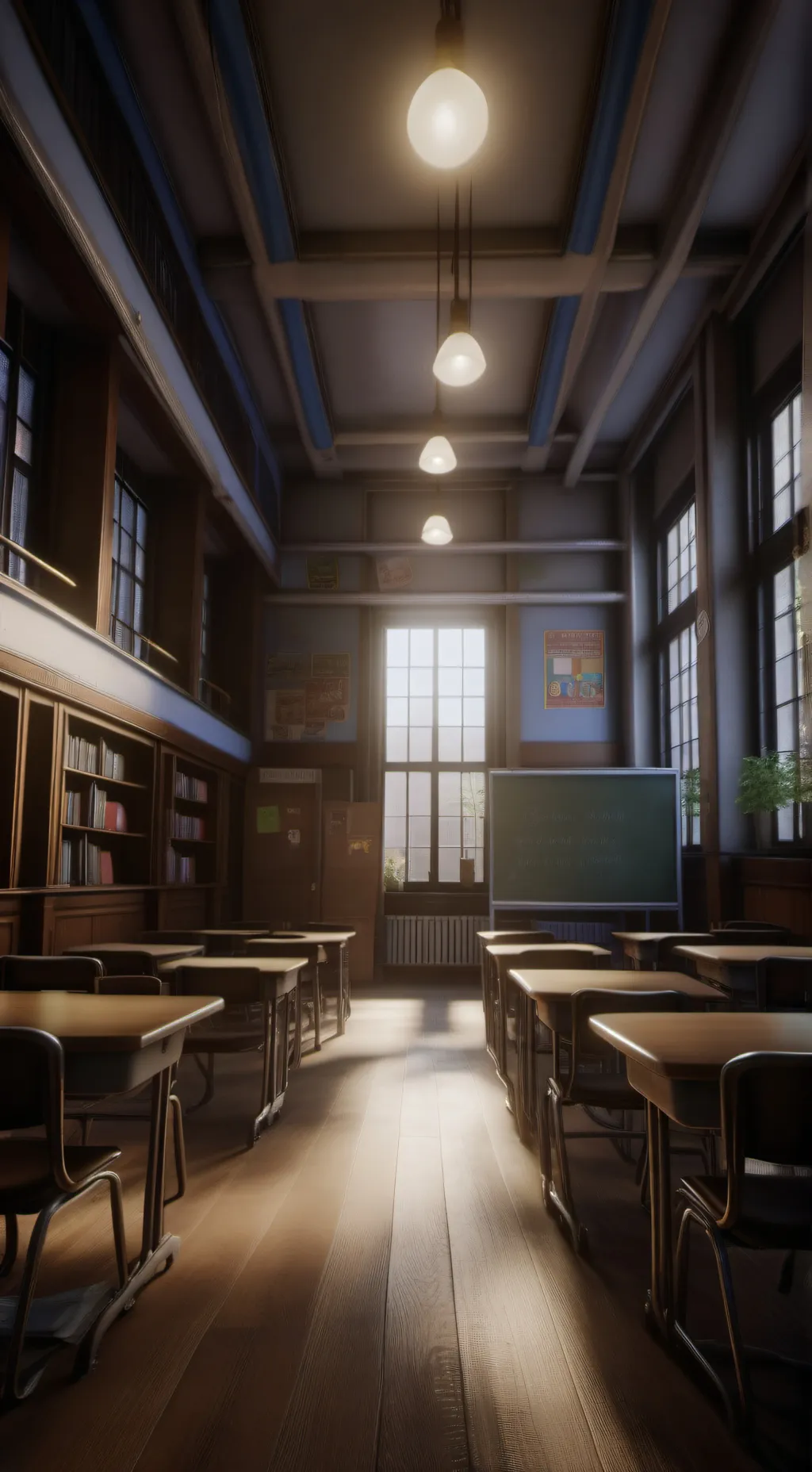 ai character: PJO MORTAL SCHOOL background