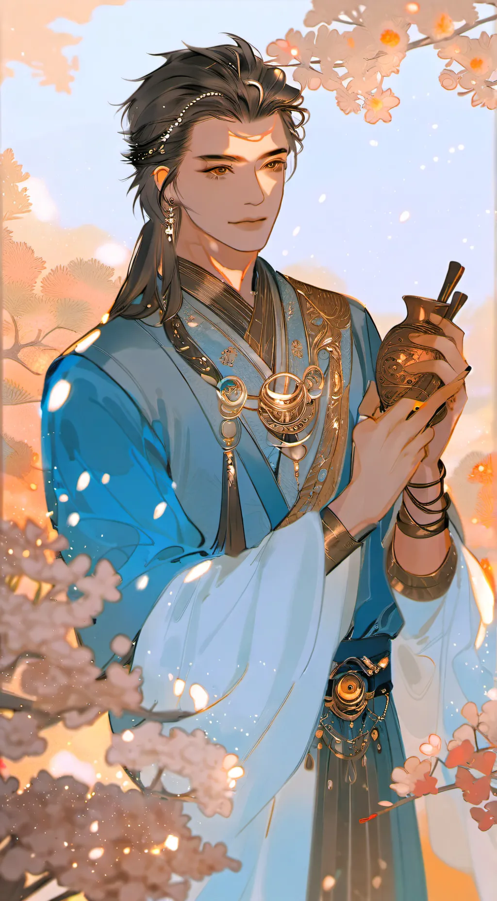 ai character: lukas background