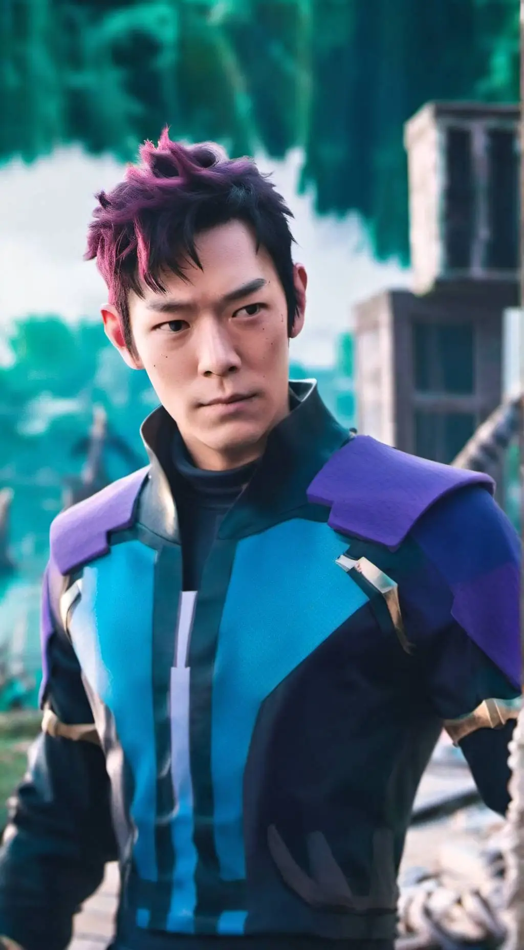 ai character: Thanos background