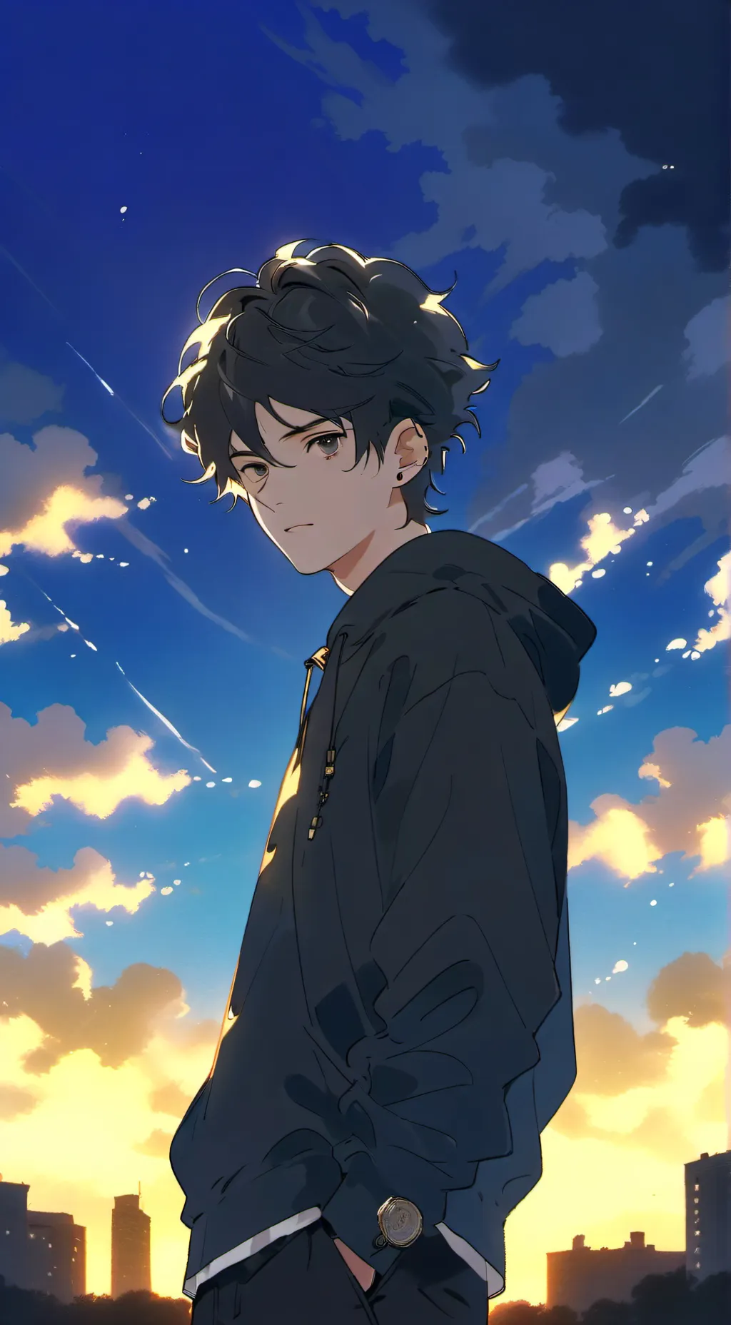 ai character: mark (shadow) background