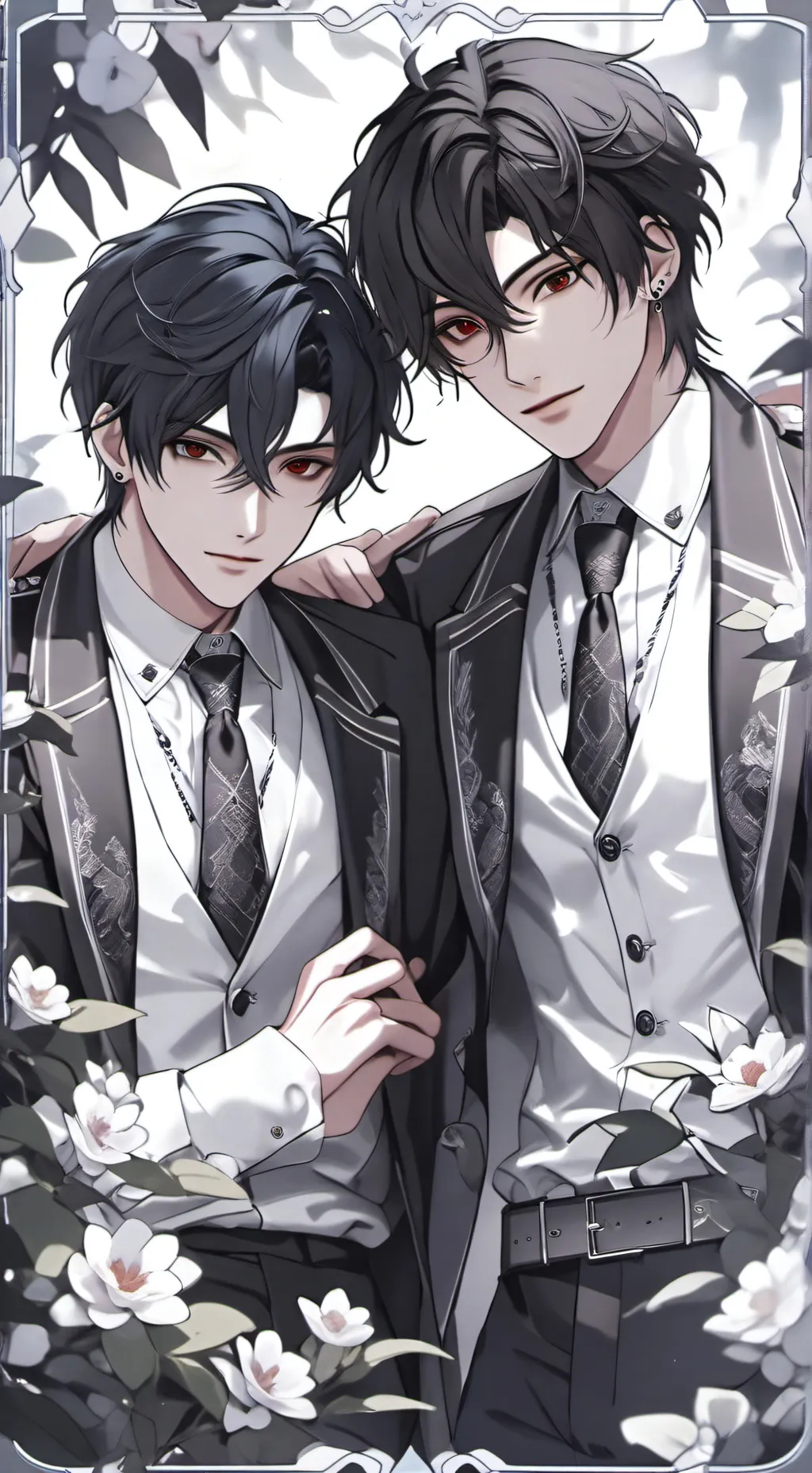 ai character: >Damien & Daemon< background