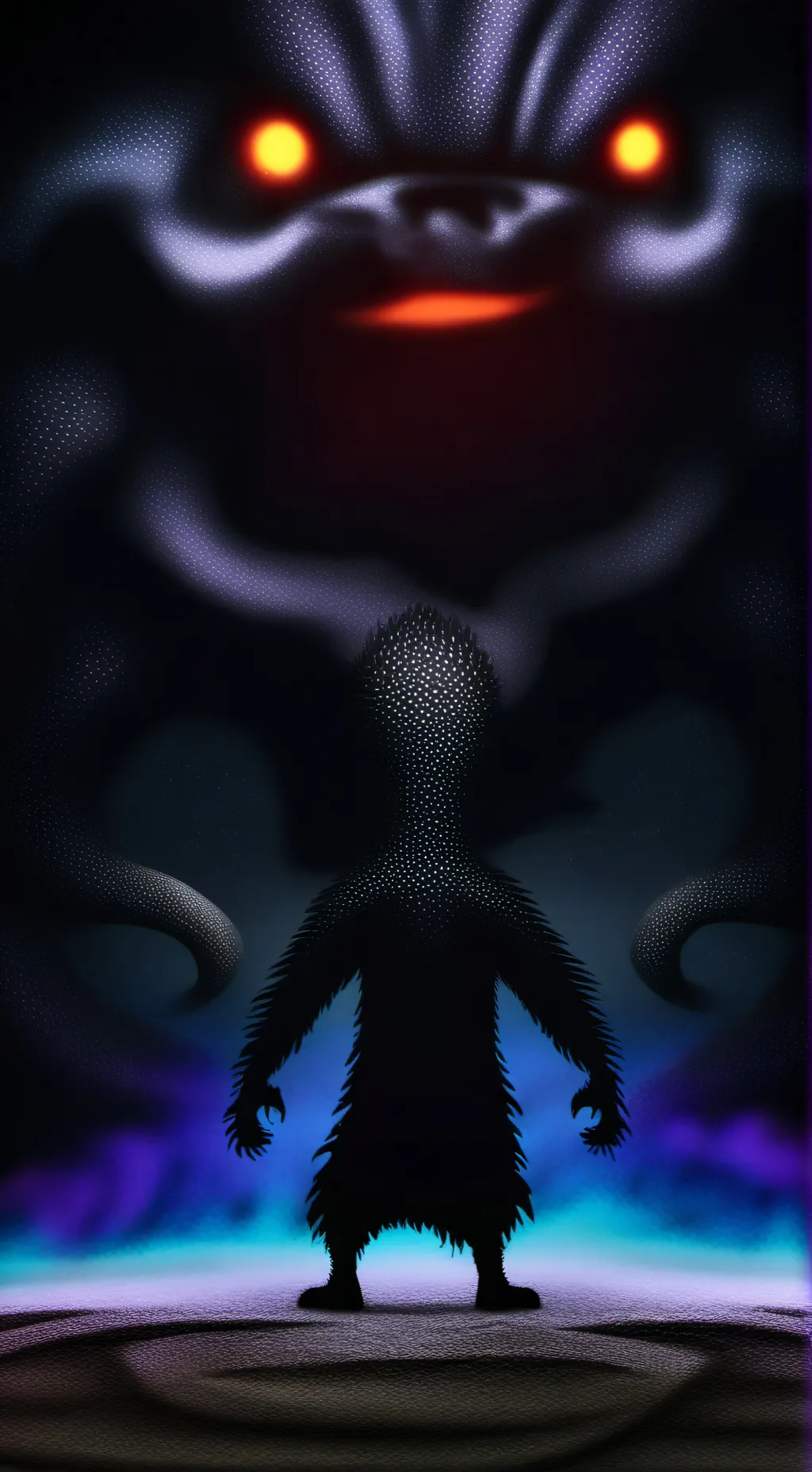 ai character: The guest👁️‍🗨️ background