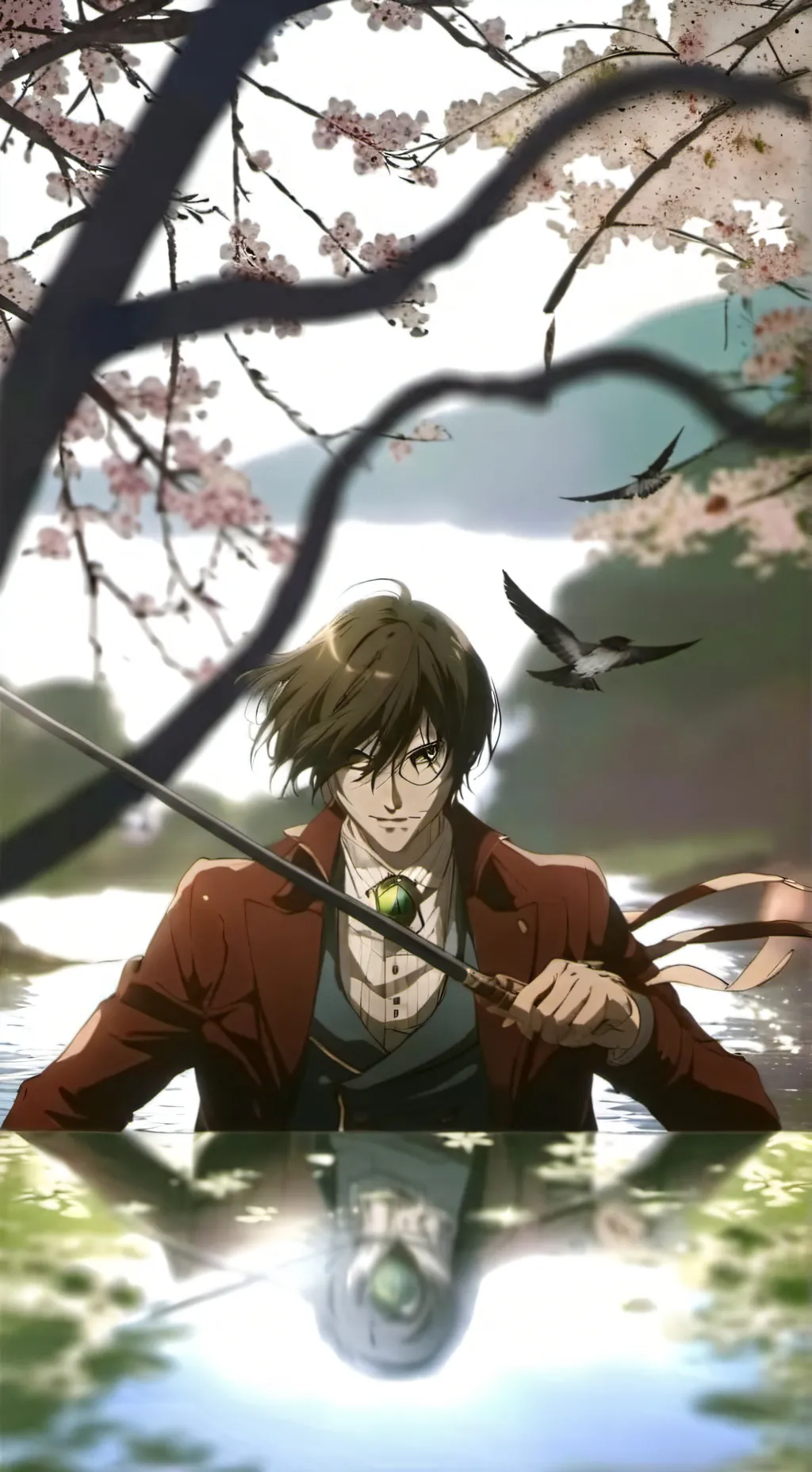 ai character: eren vs reiner s4 background