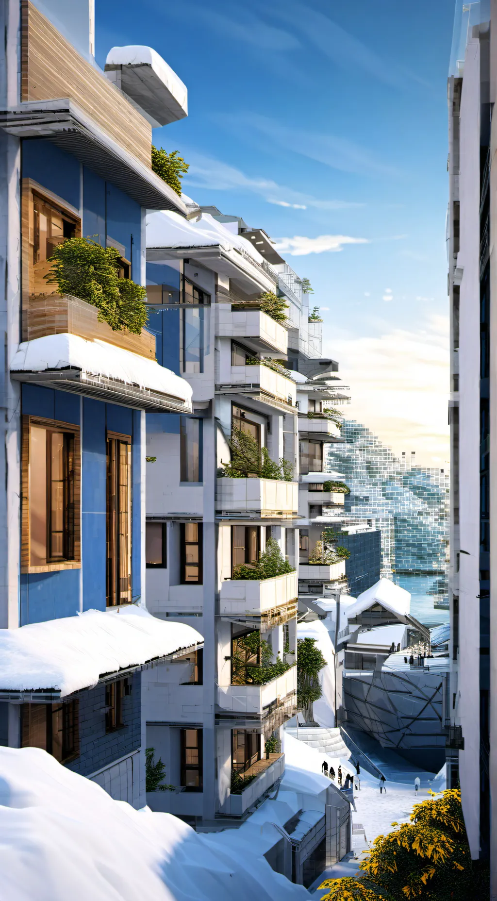 ai character: simple collégiene background