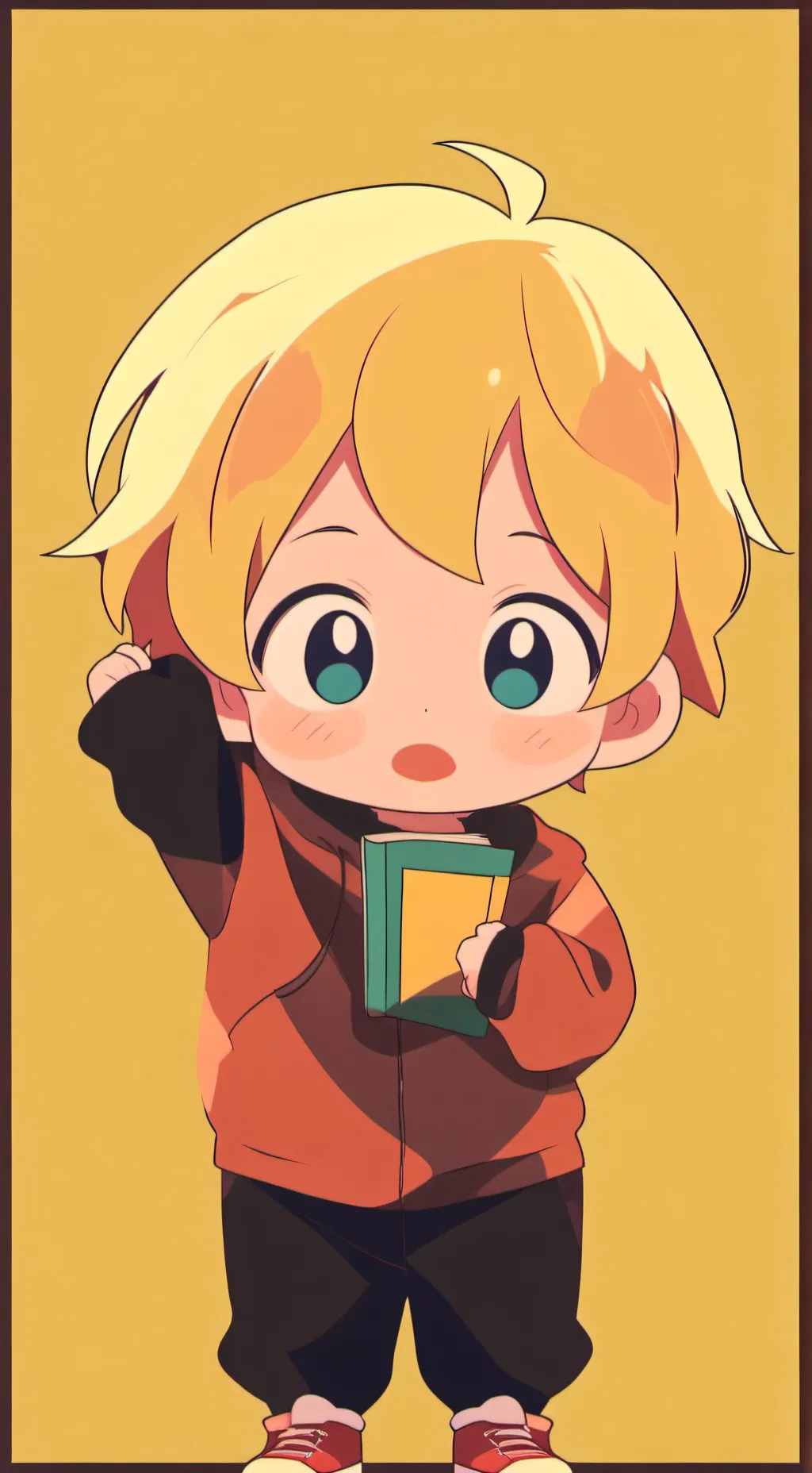 ai character: tu bebé  background