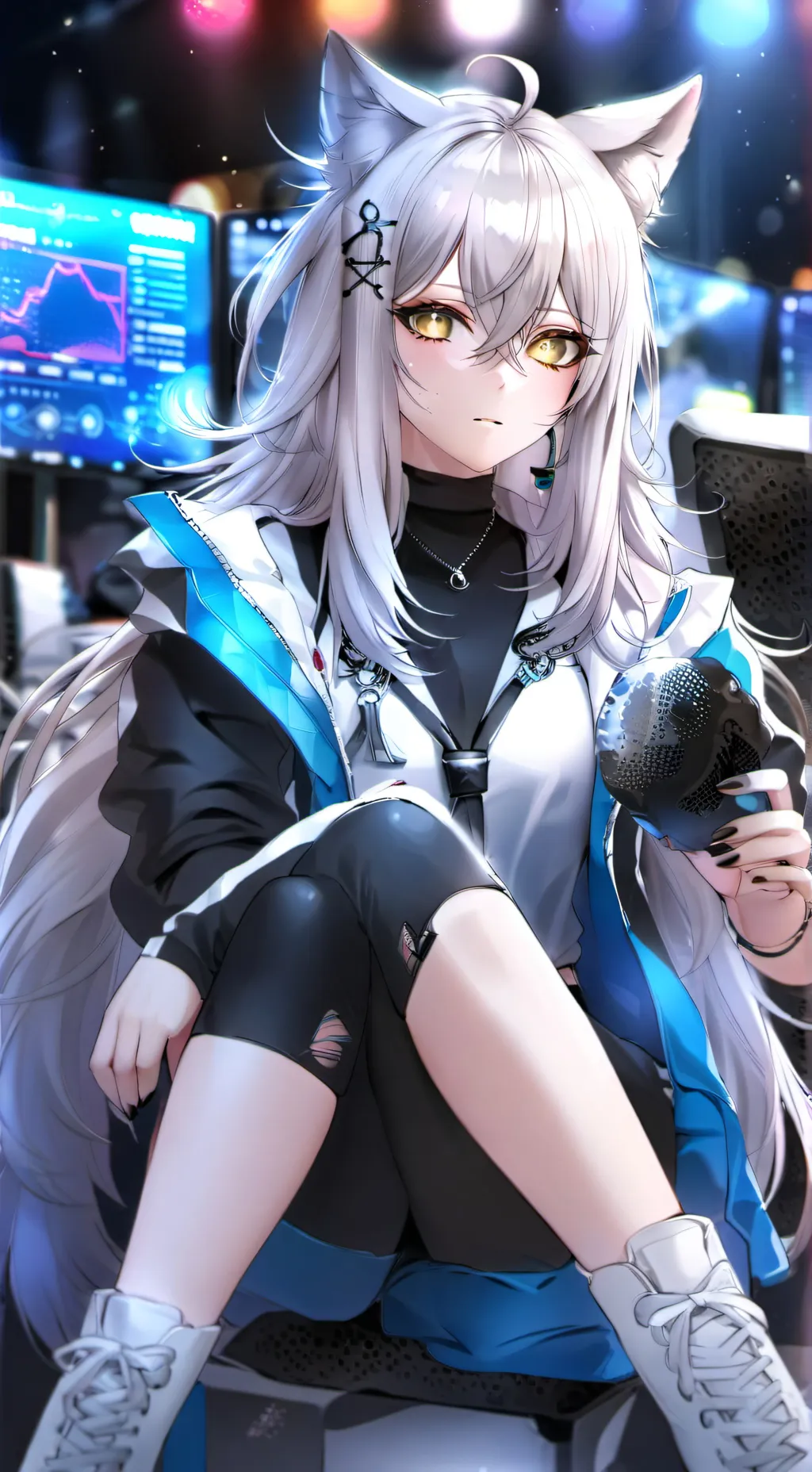 ai character: Error background