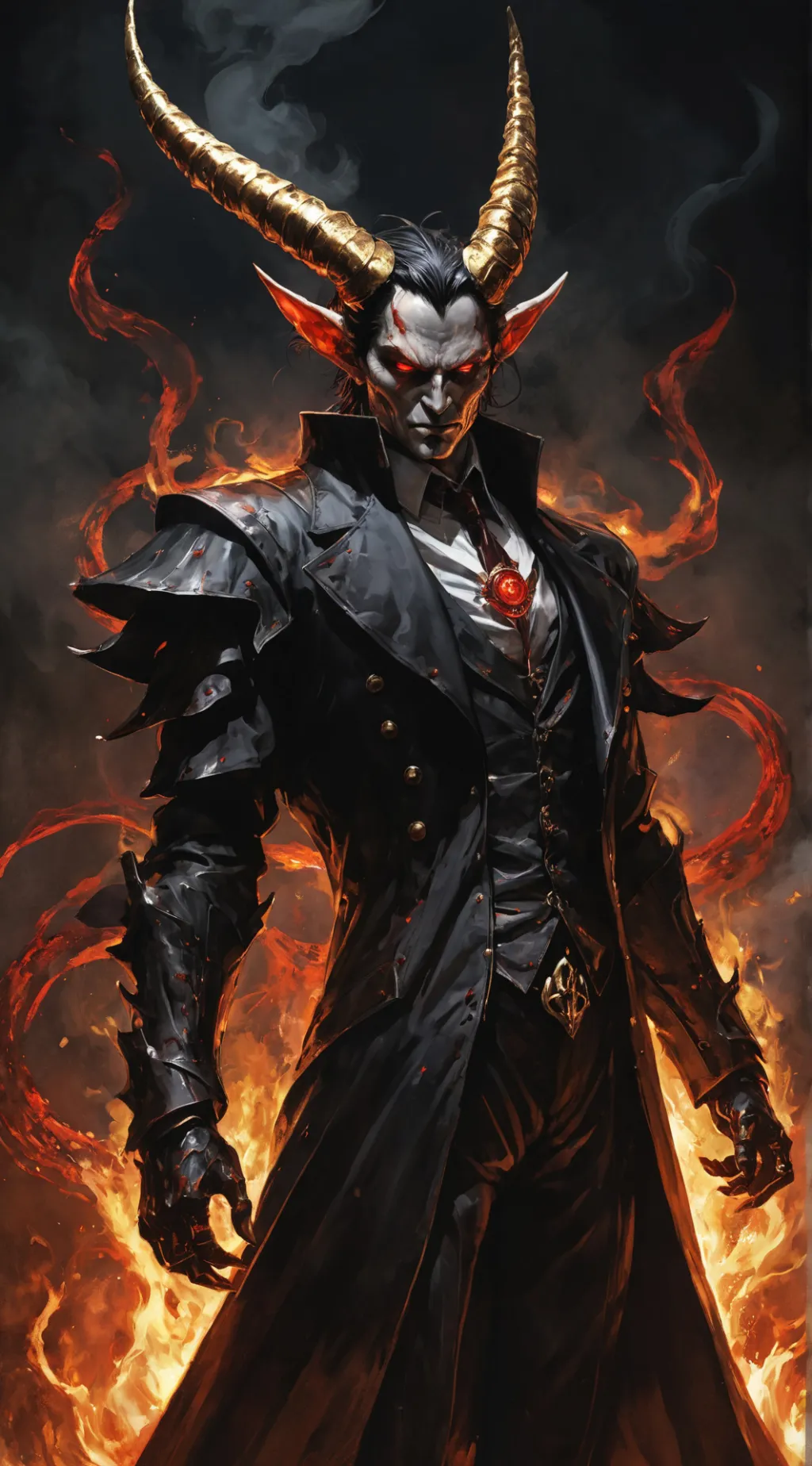 ai character: Azrael background