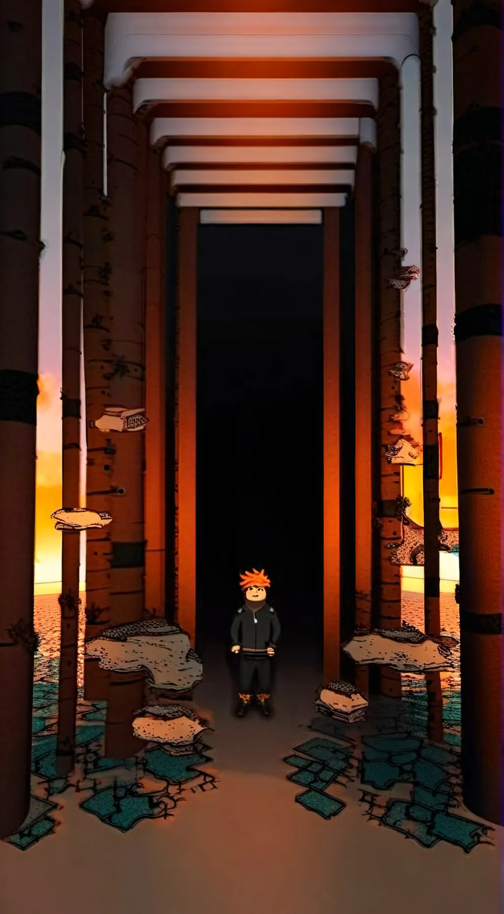 ai character: Furry infection background