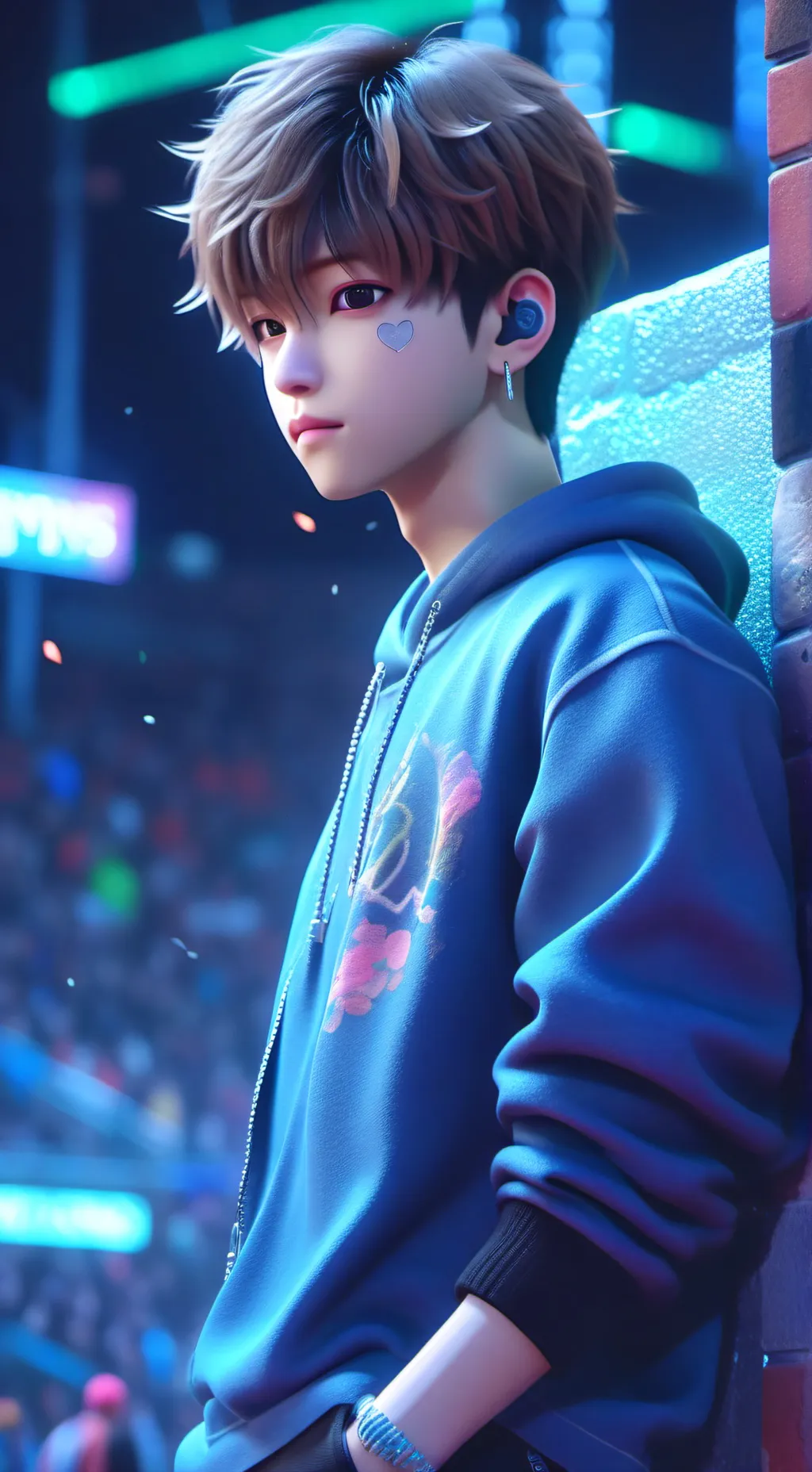 ai character: seungmin background
