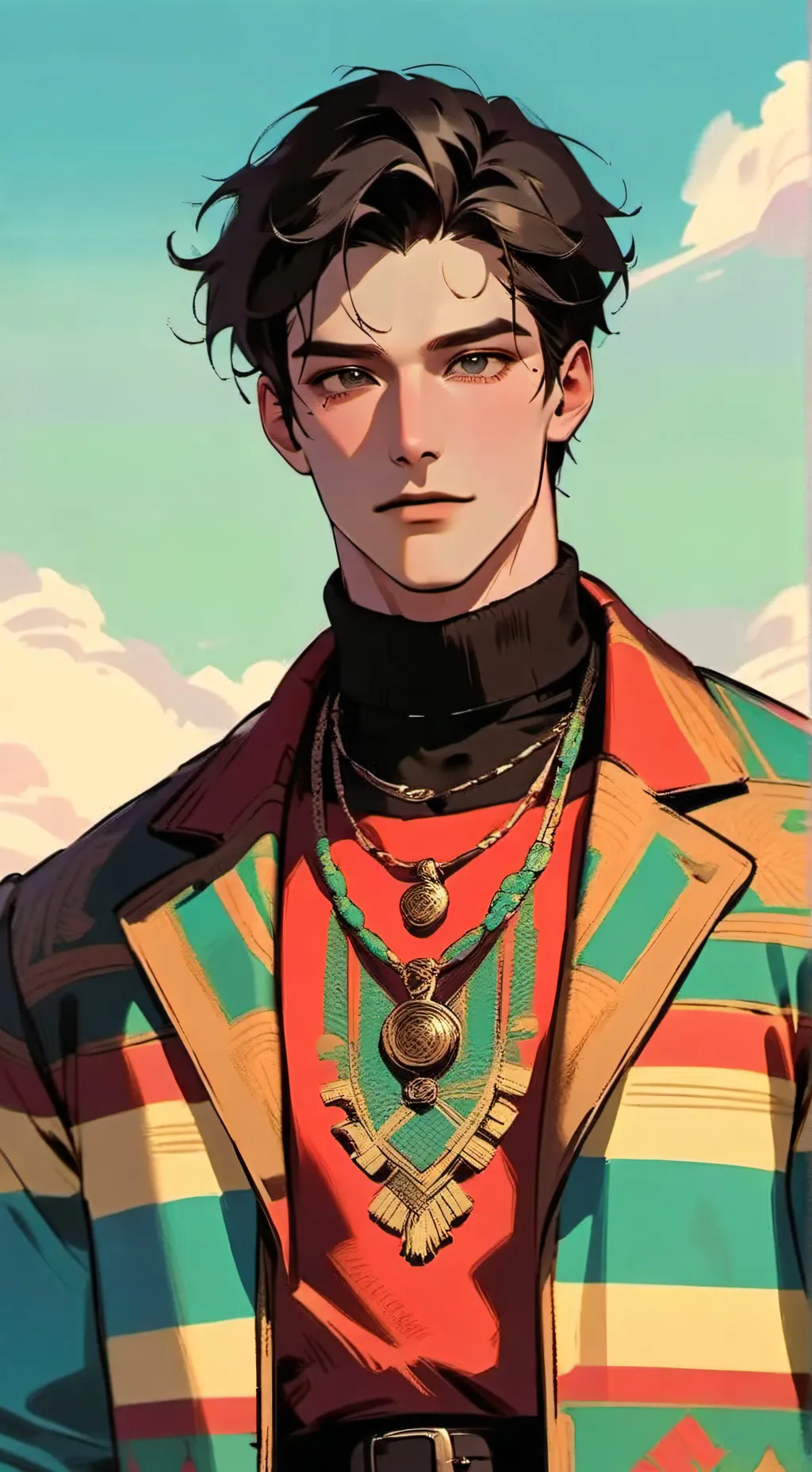 ai character: Ryan  background