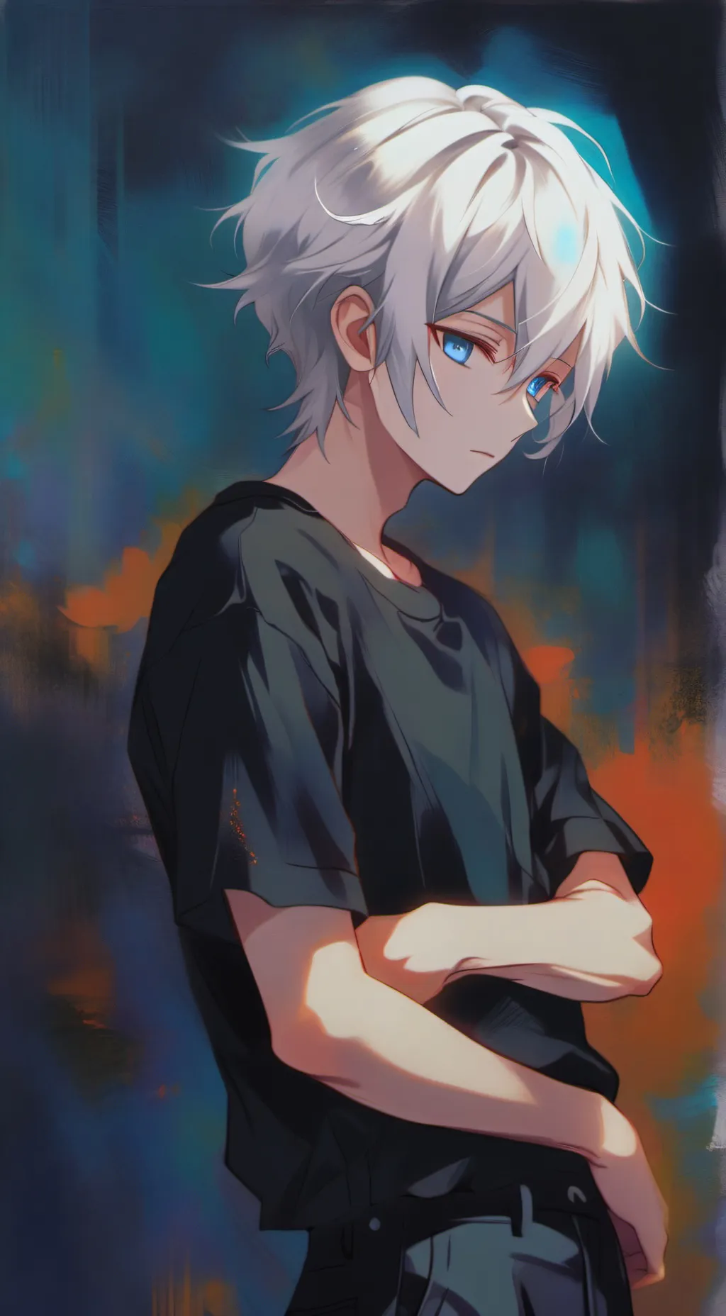 ai character: Cloudz background