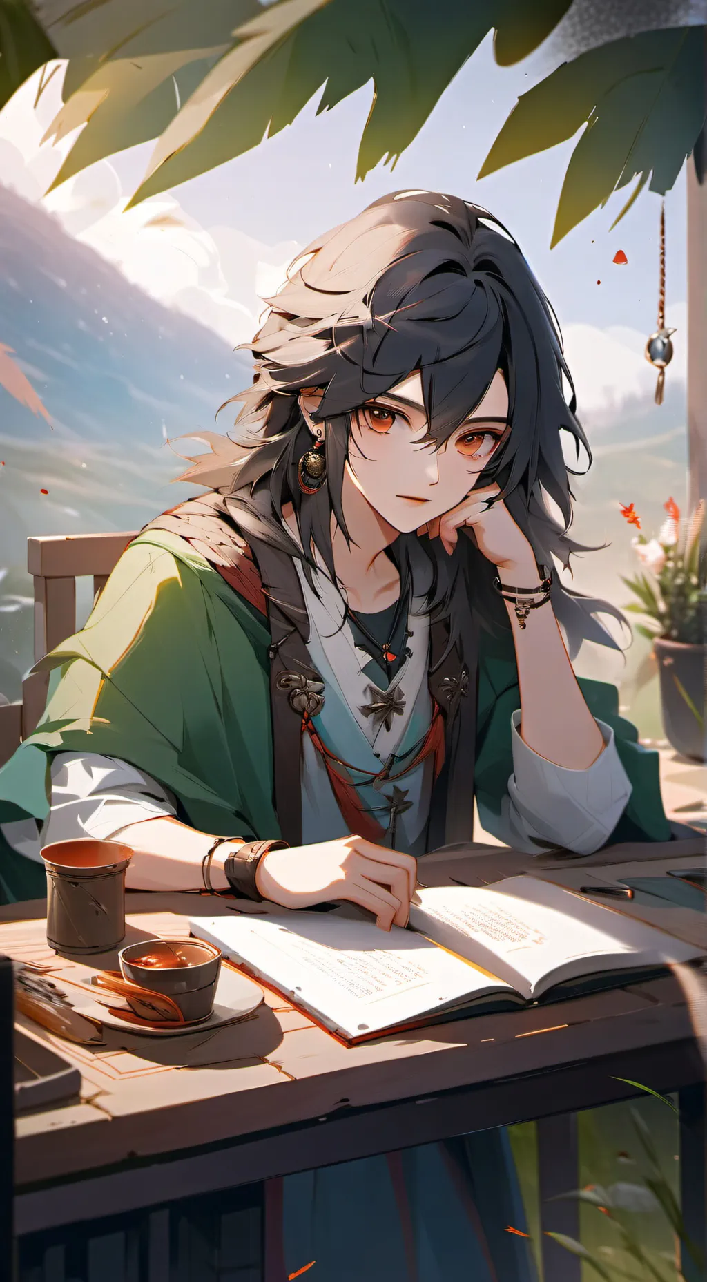 ai character: jake background