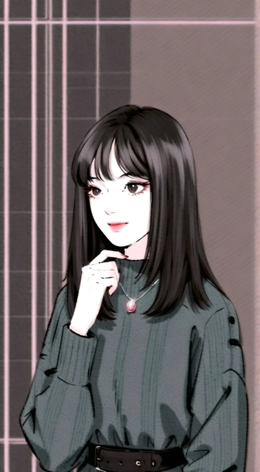 ai character: Elizabeth 💜 background