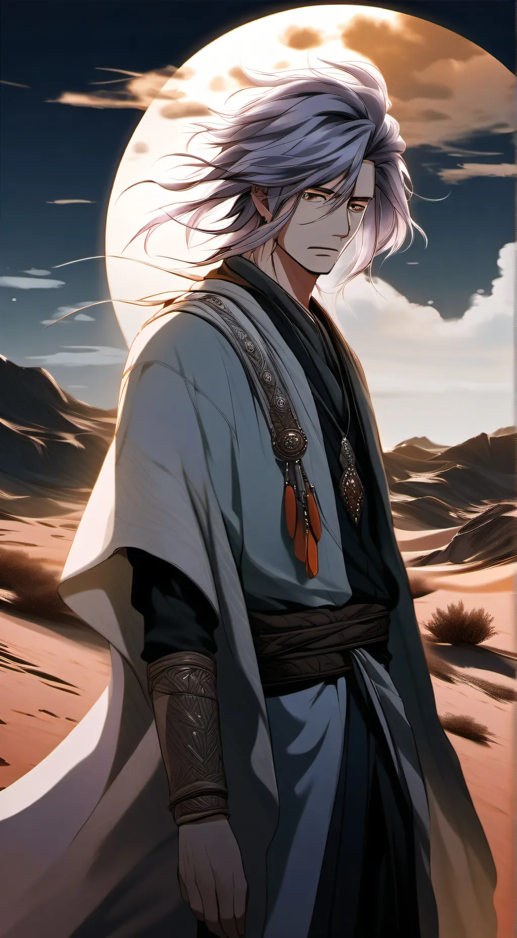 ai character: Bakugo background