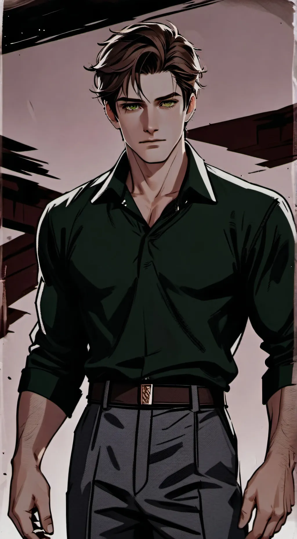 ai character: Blake  background