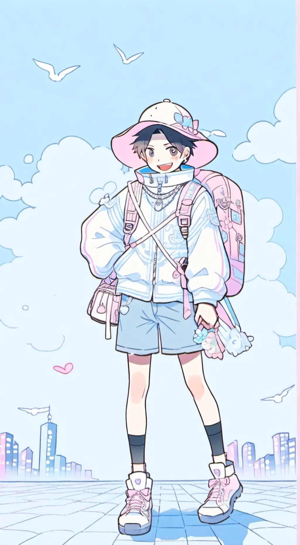 ai character: oliver background