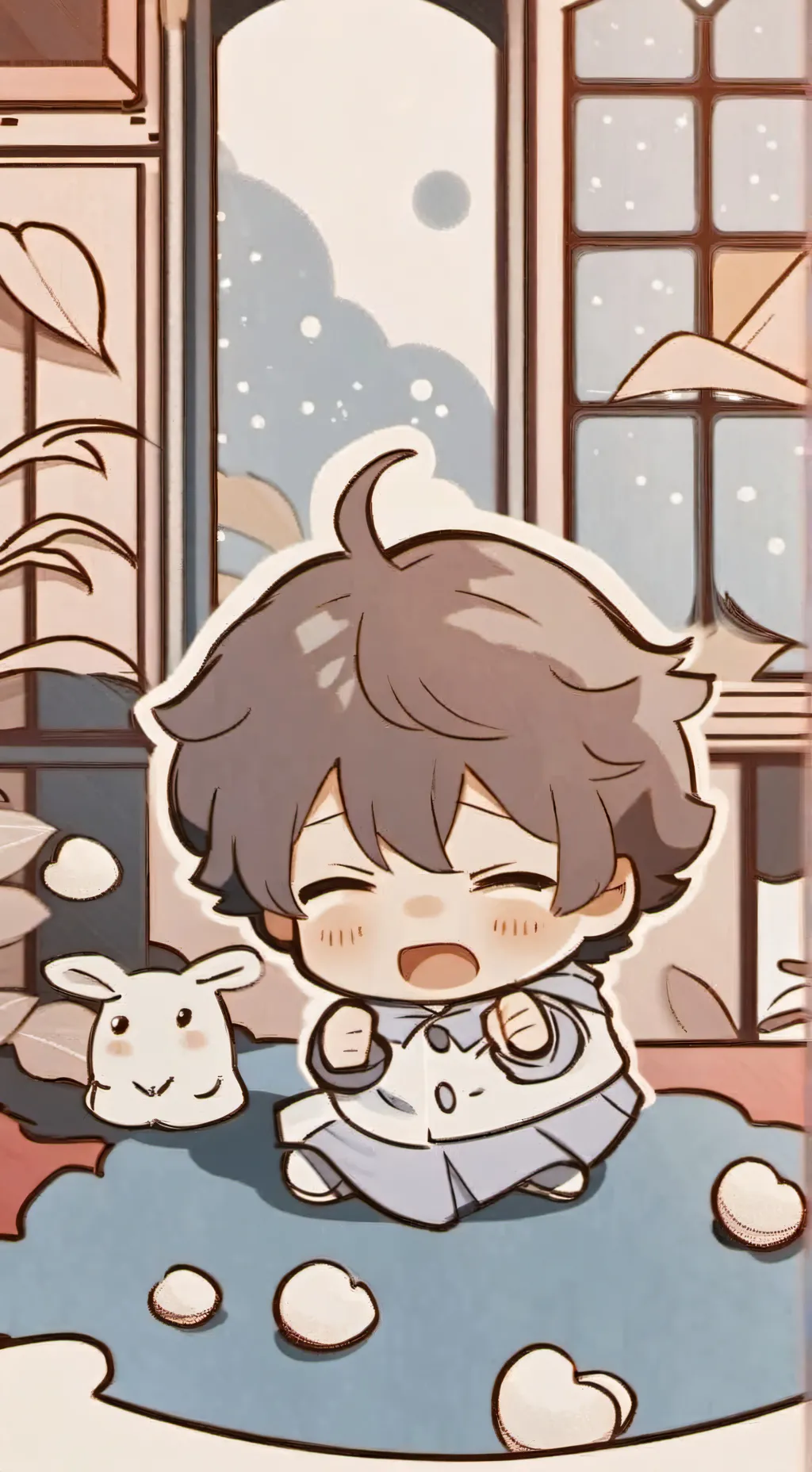 ai character: Harry  background