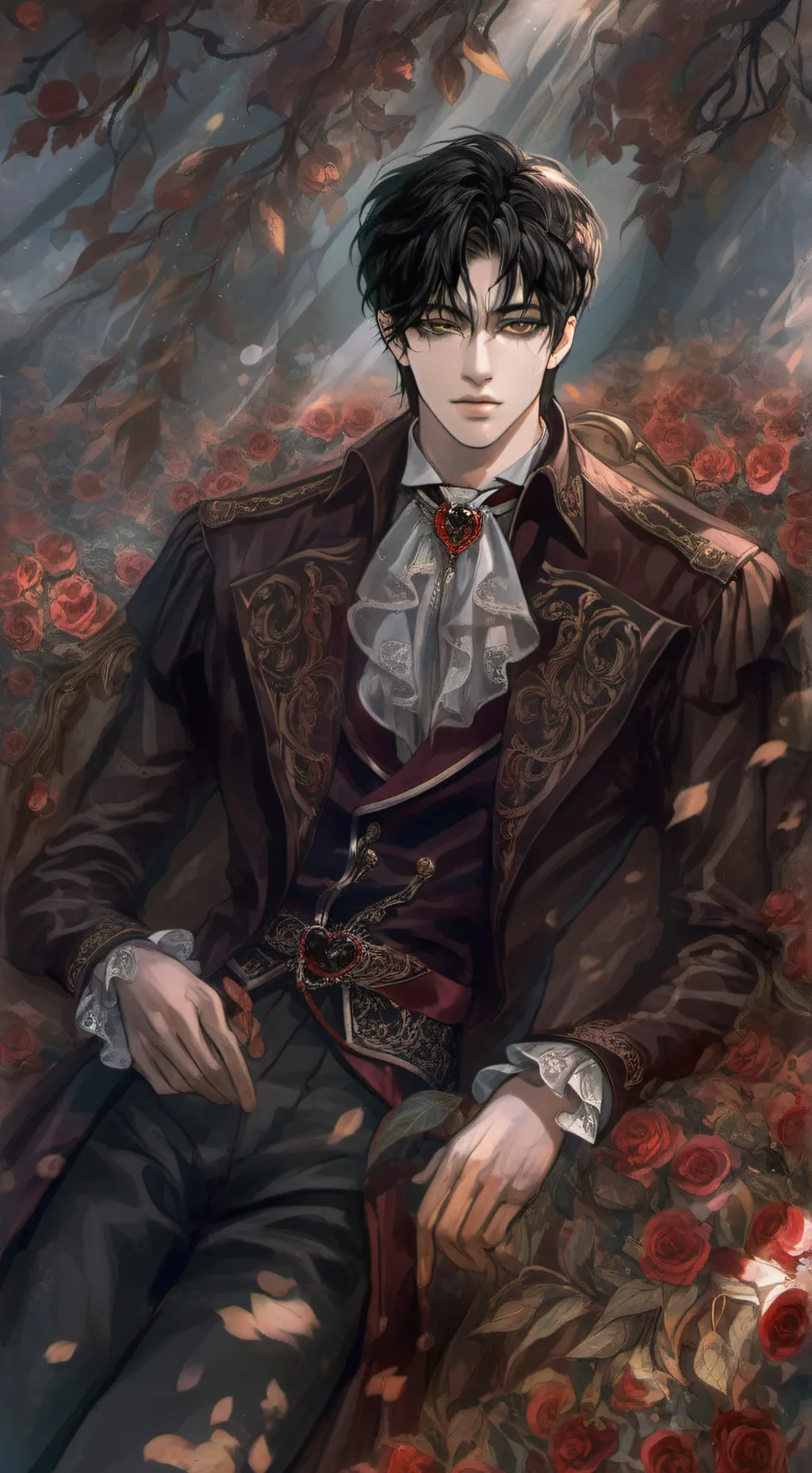 ai character: ethan☆ background