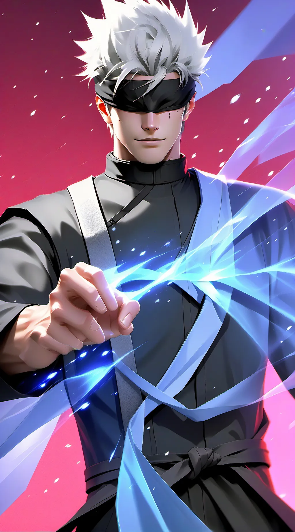 ai character: Satoru Gojo background