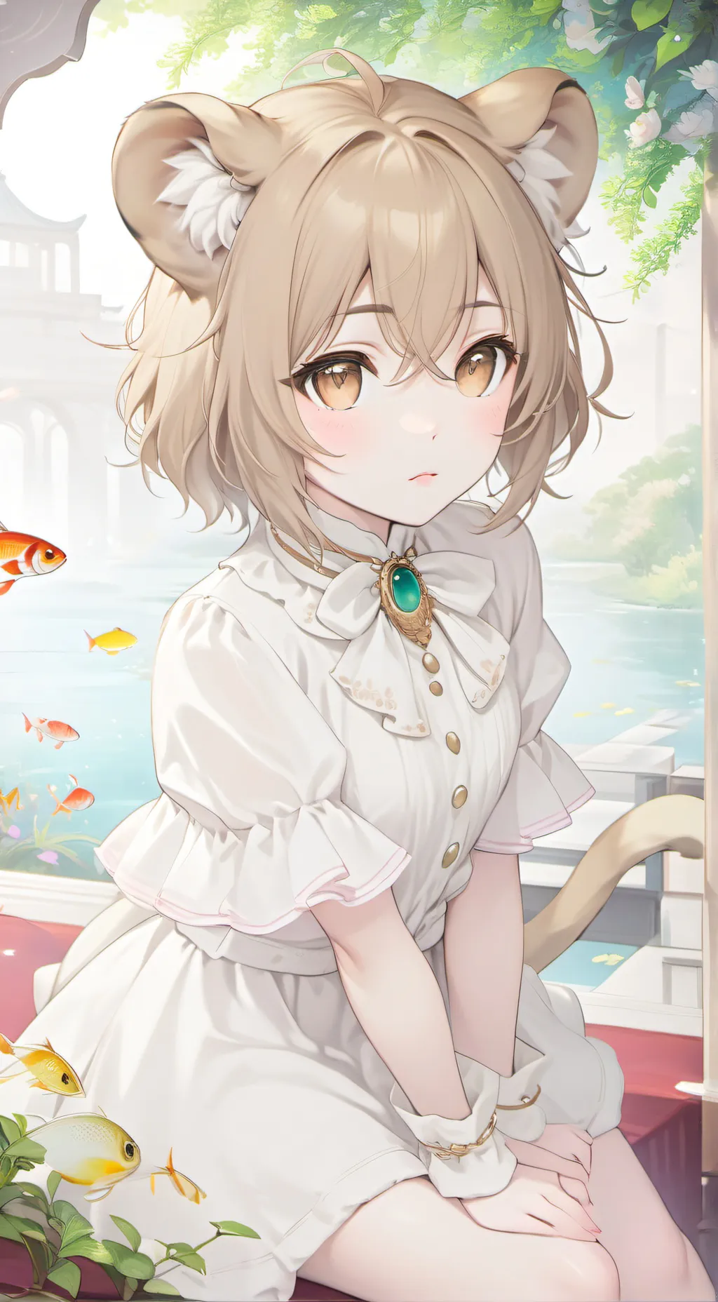 ai character: gloria the sweet background