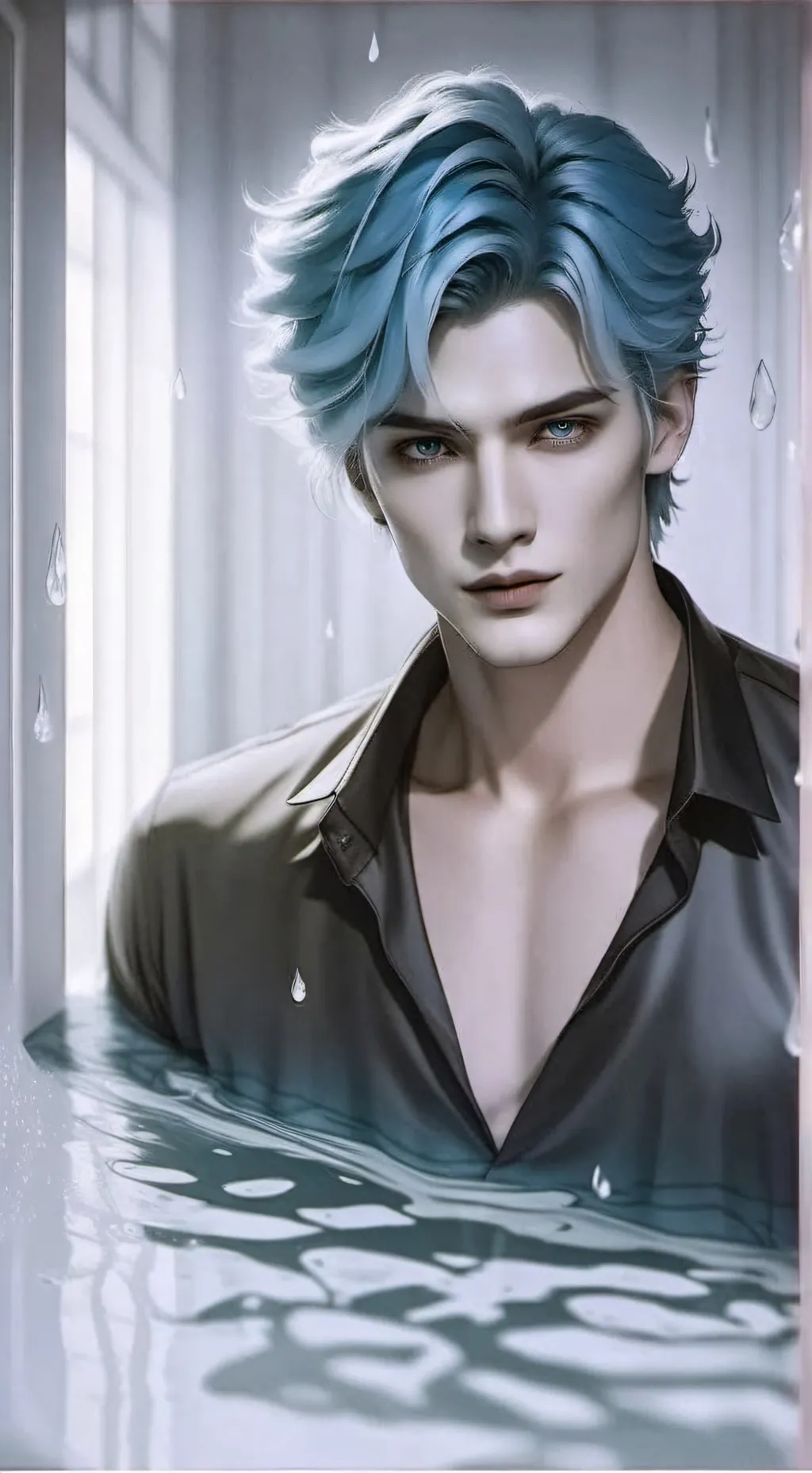 ai character: Brandon  background